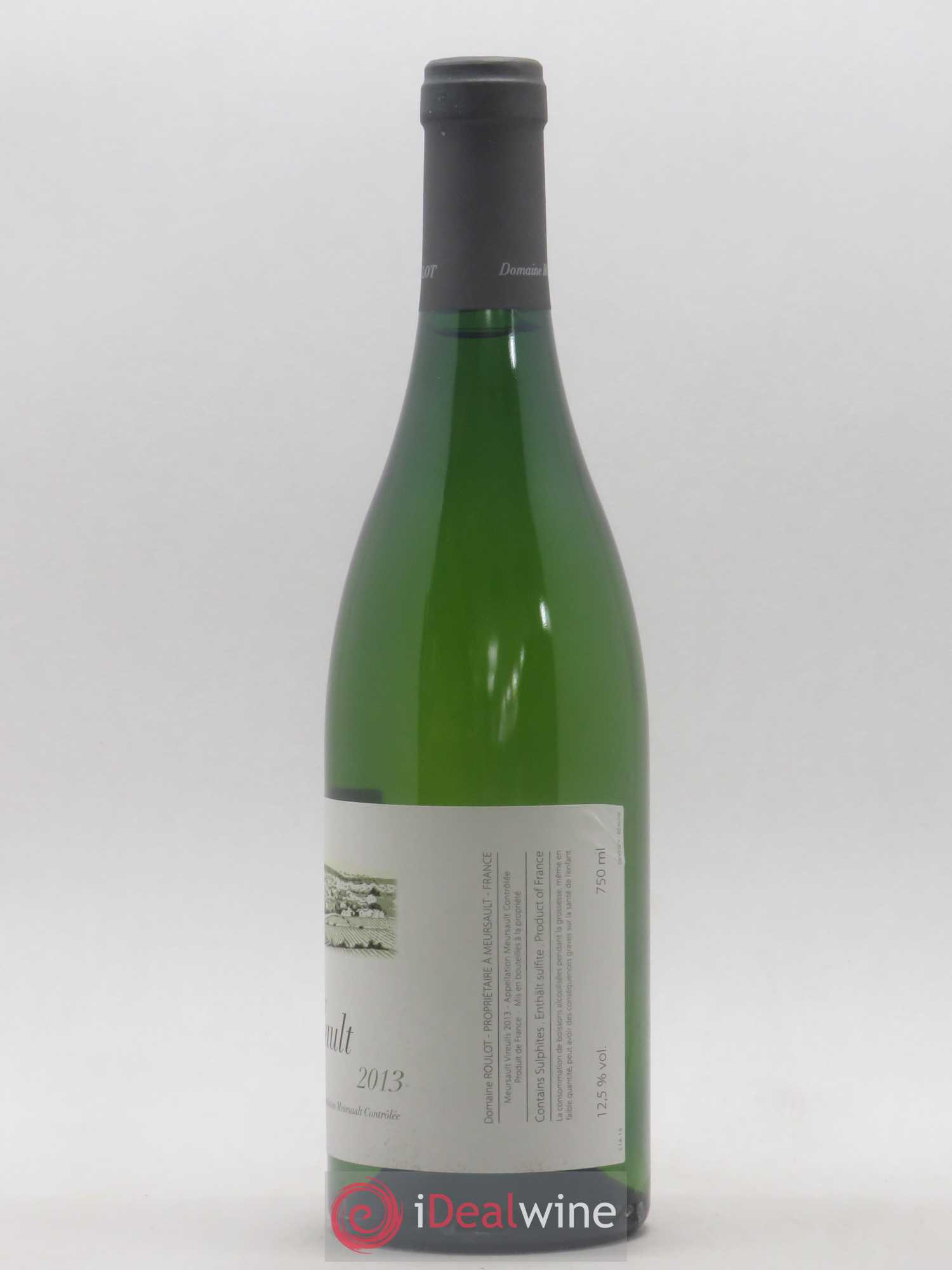 Meursault Les Vireuils Roulot (Domaine) 2013 - Lot de 1 bouteille - 1