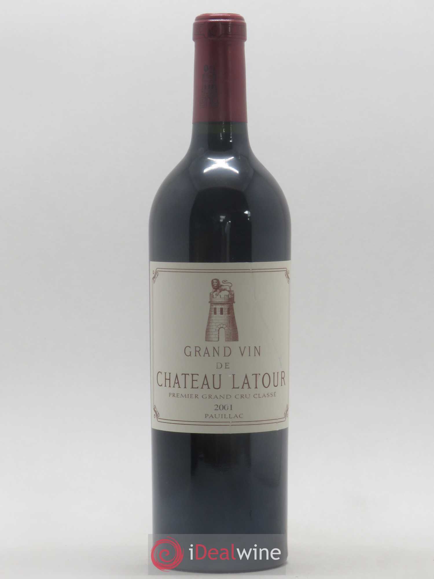 Château Latour 1er Grand Cru Classé 2001 - Lot de 1 bouteille - 0