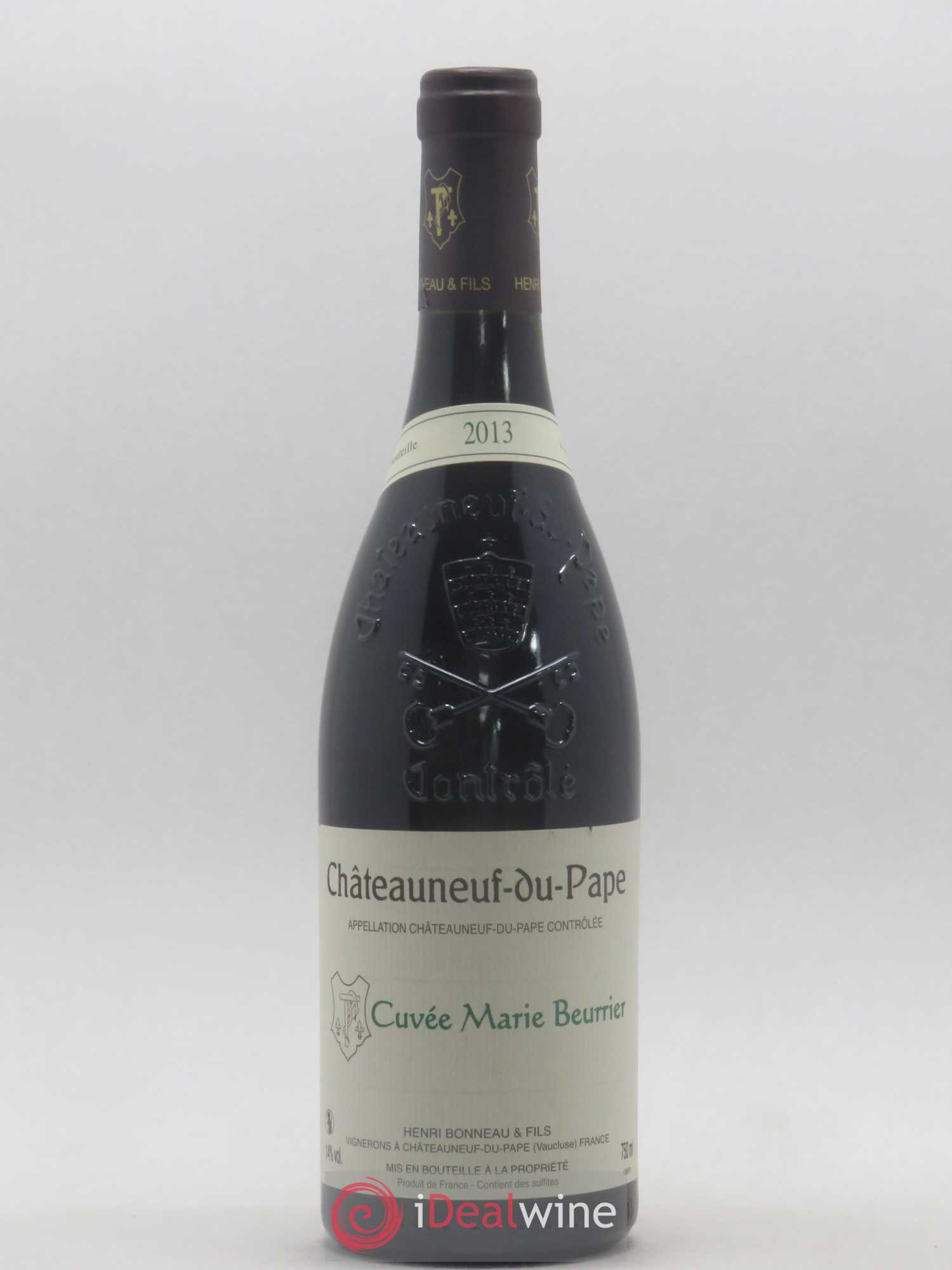 Châteauneuf-du-Pape Marie Beurrier Henri Bonneau & Fils 2013 - Lot de 1 bouteille - 0