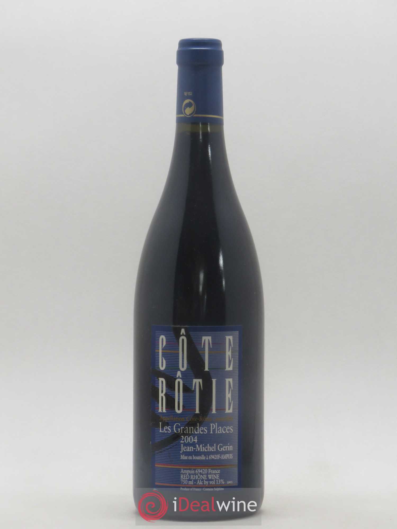 Côte-Rôtie Les Grandes Places Jean-Michel Gerin 2004 - Lot de 1 bouteille - 0