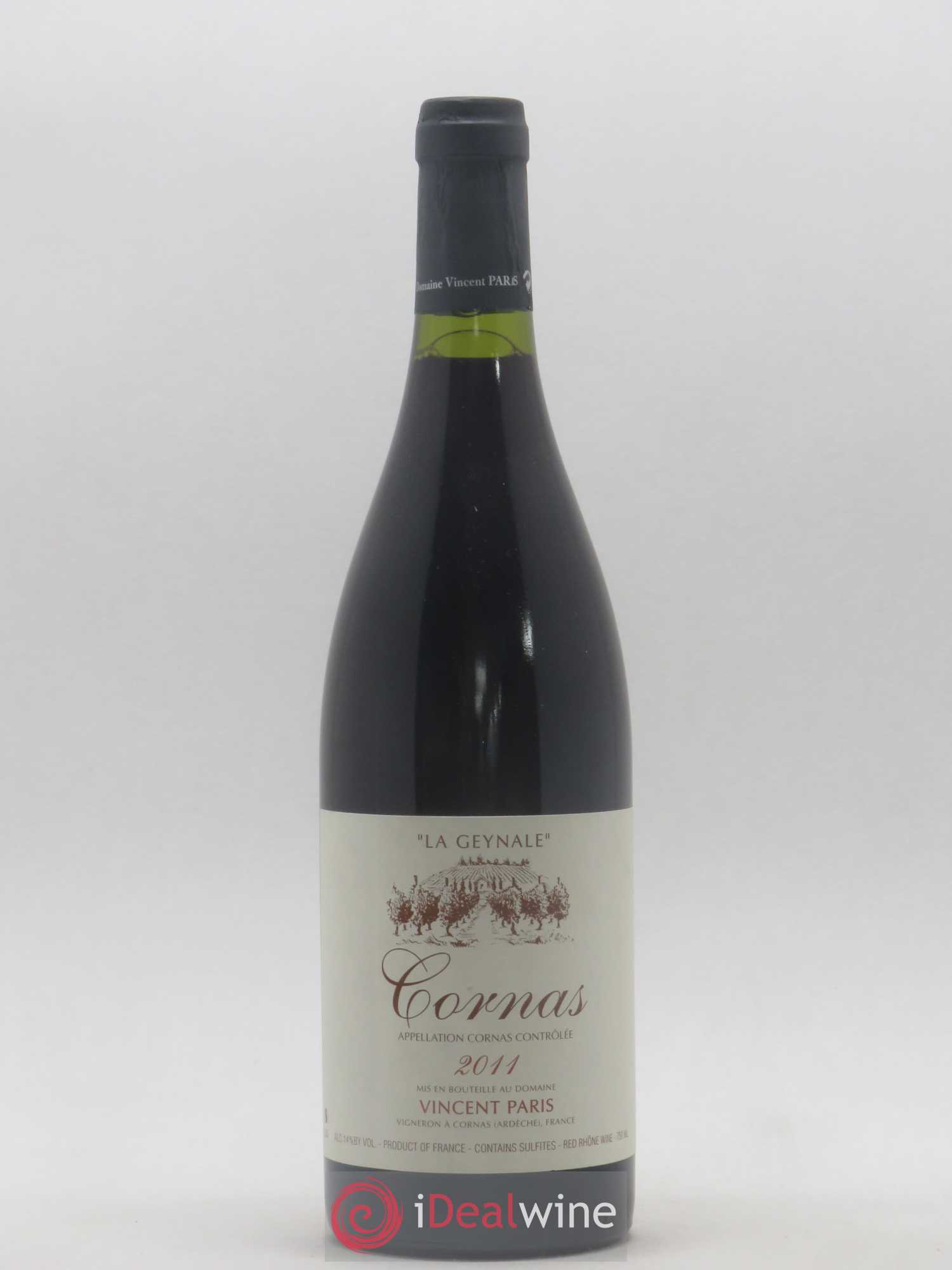 Cornas La Geynale Vincent Paris 2011 - Lot de 1 bouteille - 0