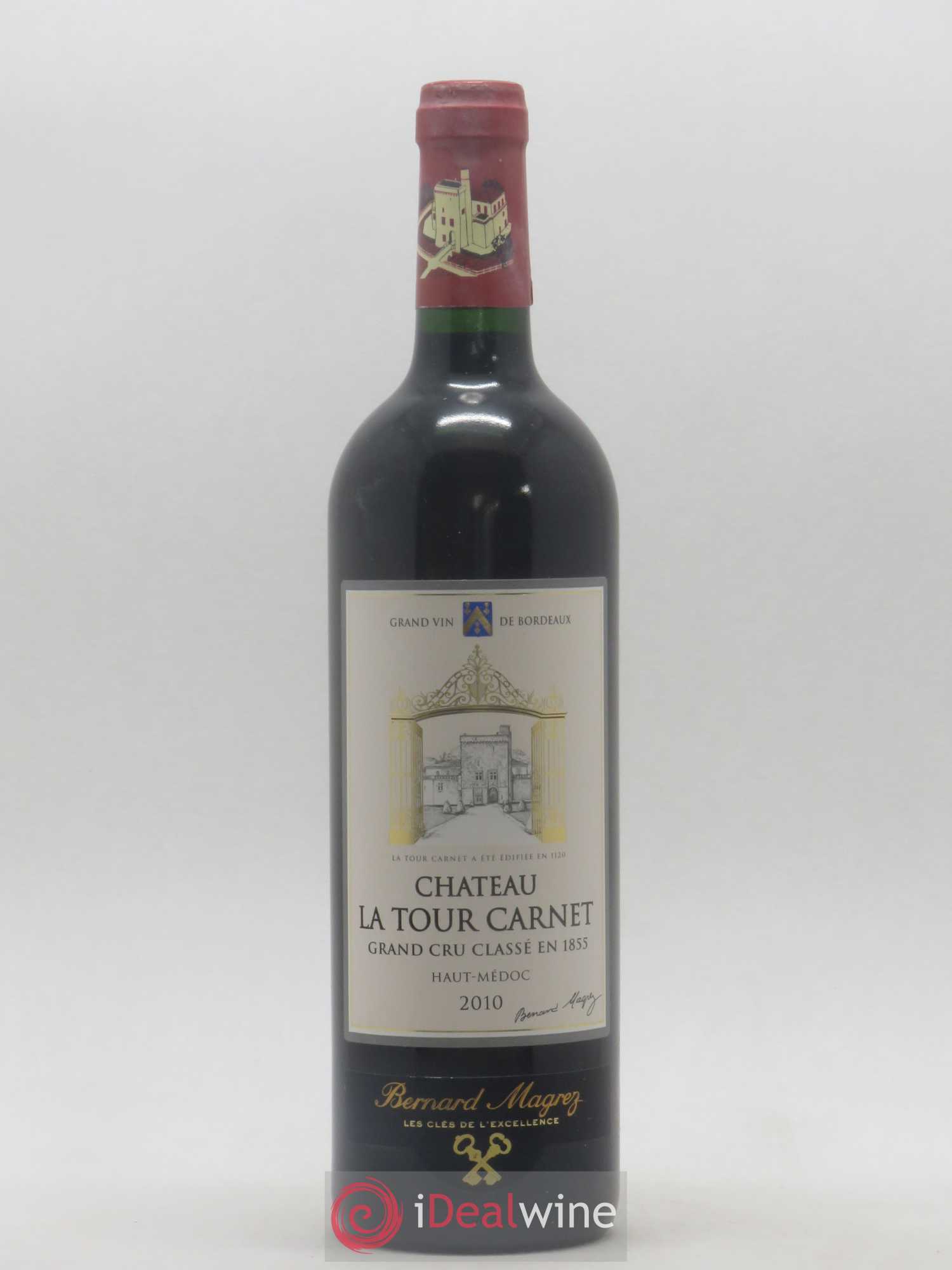 Château la Tour Carnet 4ème Grand Cru Classé (sans prix de réserve) 2010 - Lot de 1 bouteille - 0