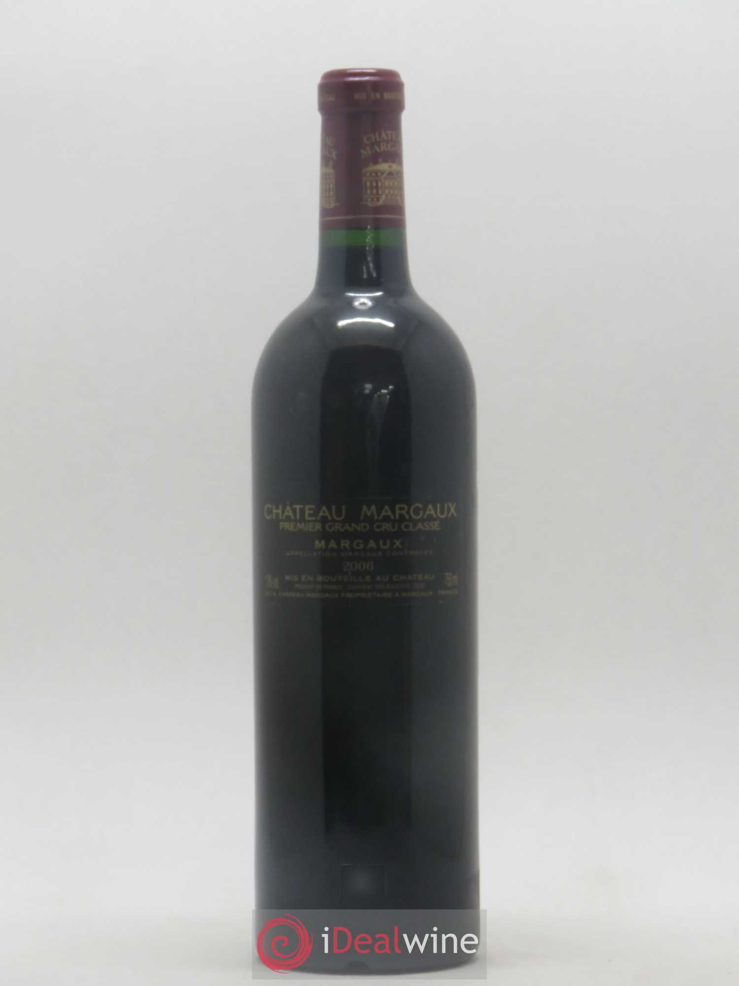 Château Margaux 1er Grand Cru Classé 2006 - Lot de 1 bouteille - 1
