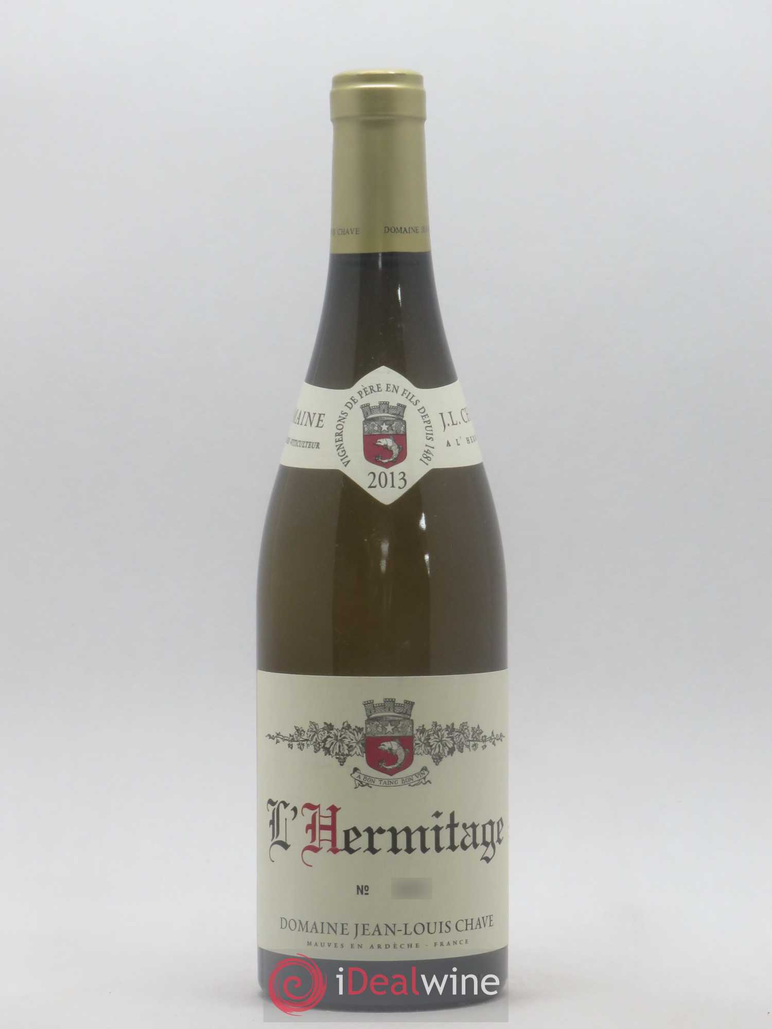 Hermitage Jean-Louis Chave 2013 - Lot de 1 bouteille - 0