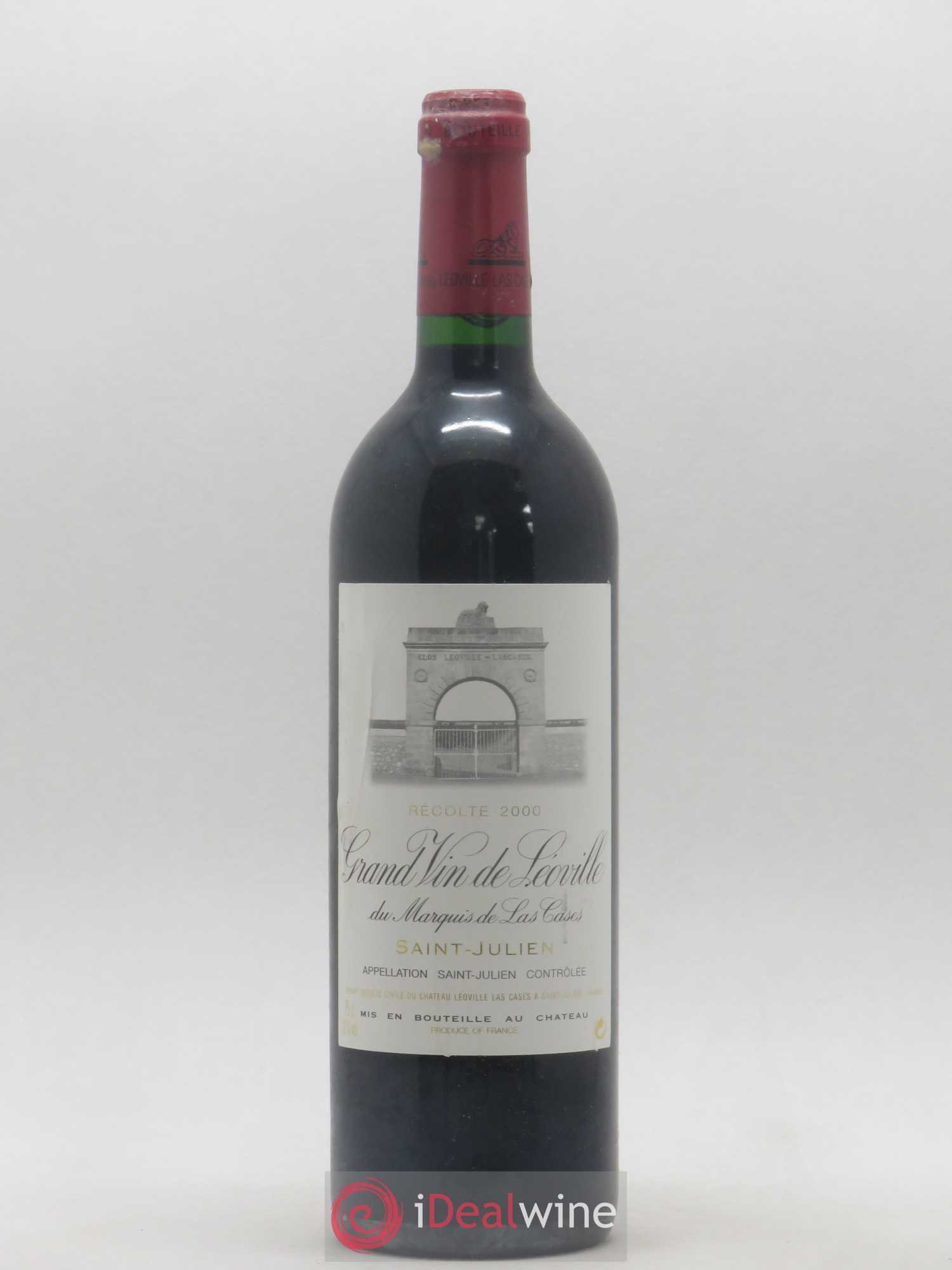 Château Léoville Las Cases 2ème Grand Cru Classé 2000 - Lot de 1 bouteille - 0