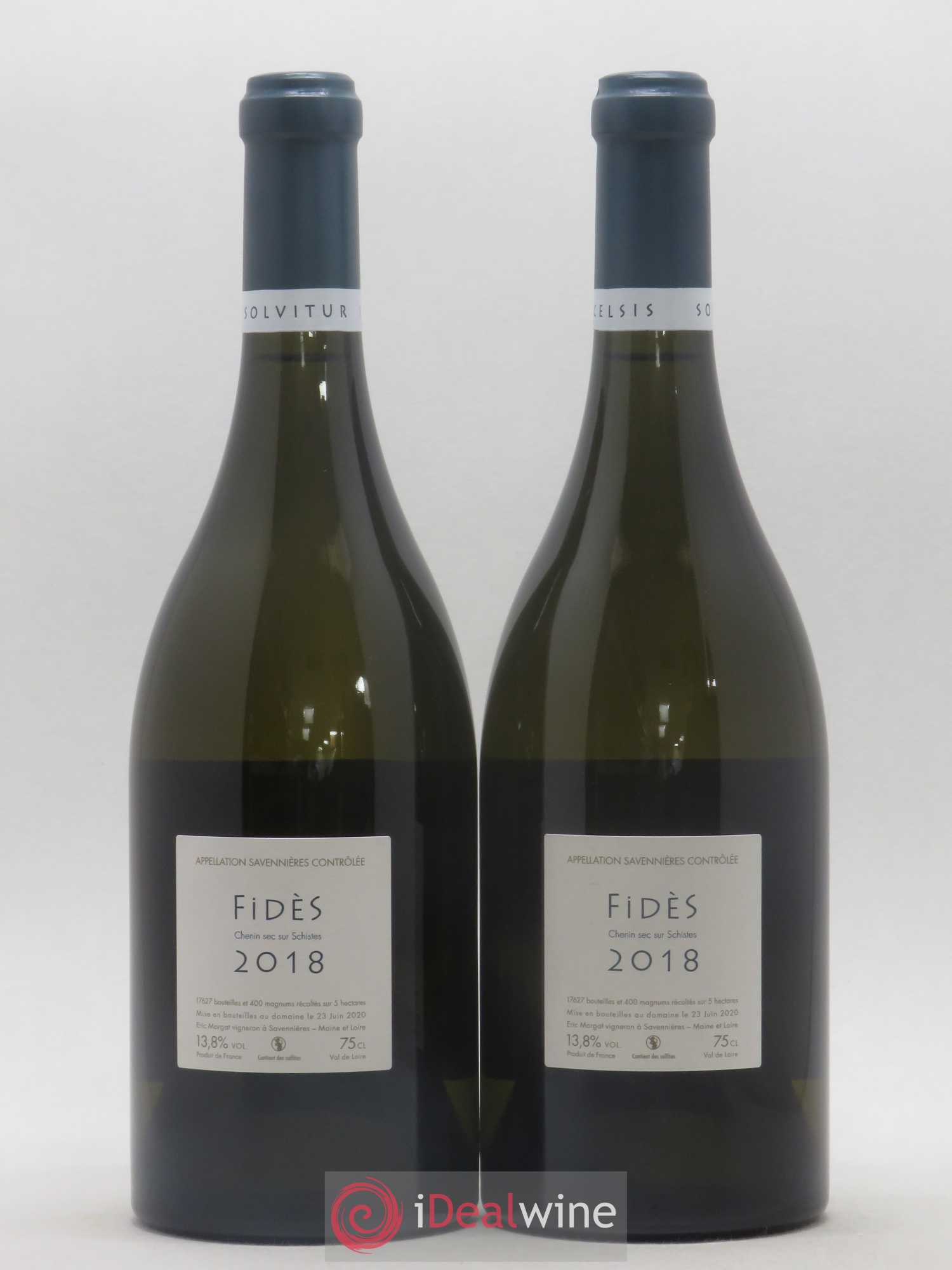 Savennières Fidès Eric Morgat 2018 - Lot de 2 bouteilles - 1