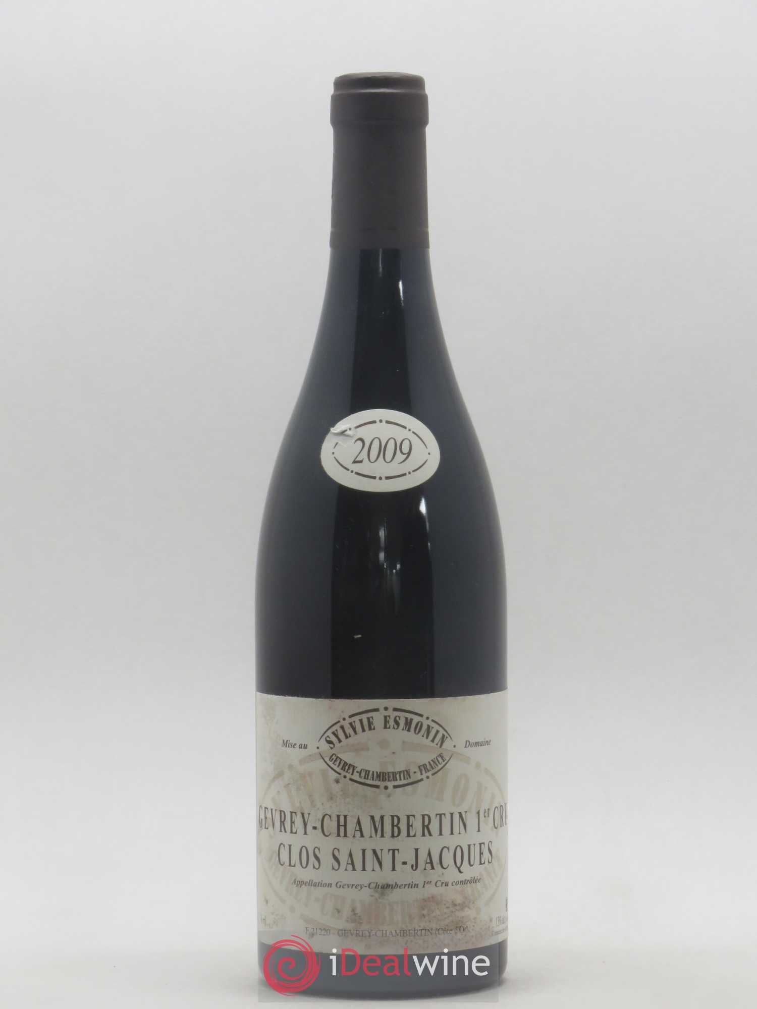 Gevrey-Chambertin 1er Cru Clos Saint Jacques Sylvie Esmonin 2009 - Lot de 1 bouteille - 0