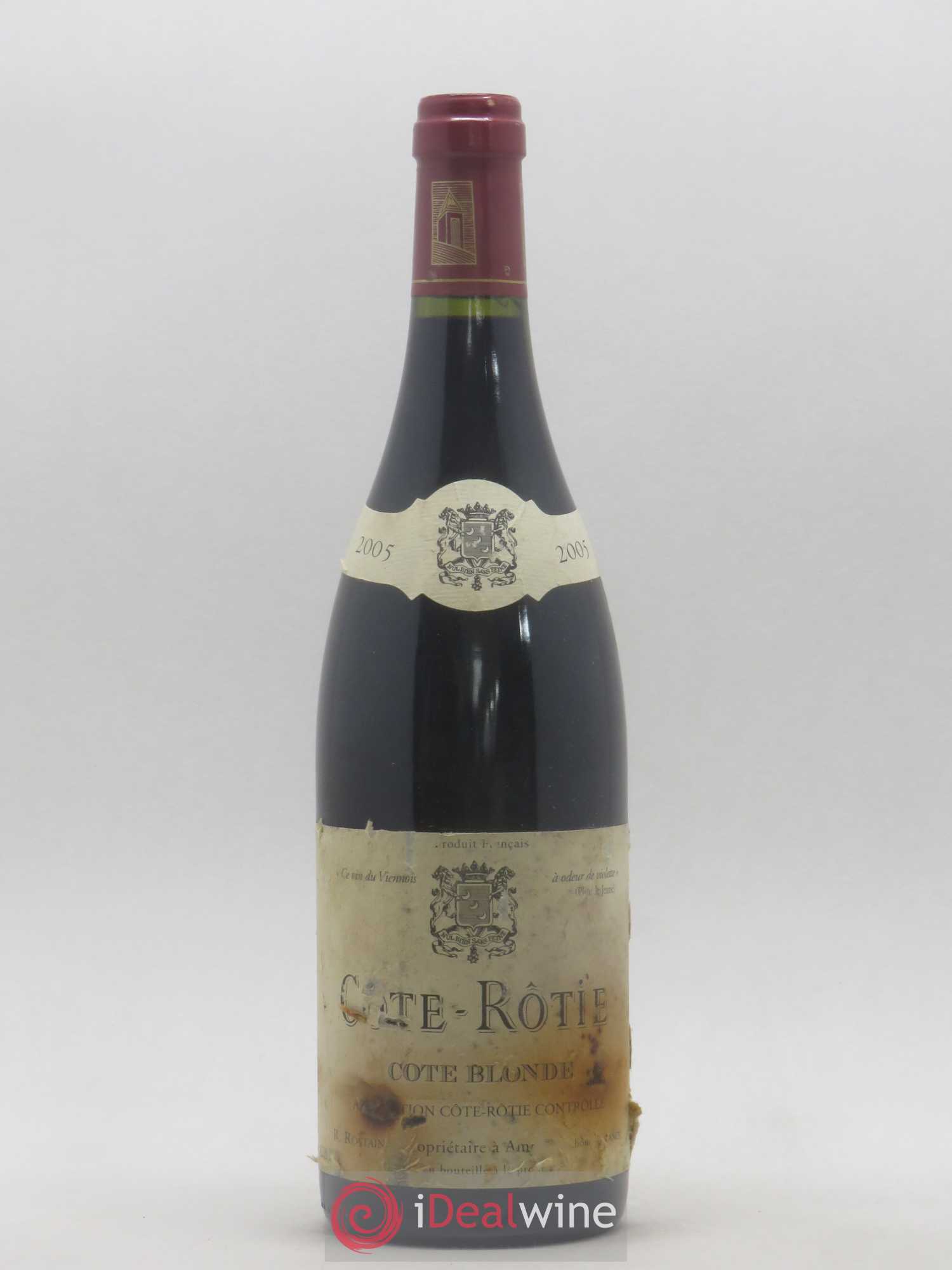 Côte-Rôtie Côte Blonde René Rostaing 2005 - Lot of 1 bottle - 0