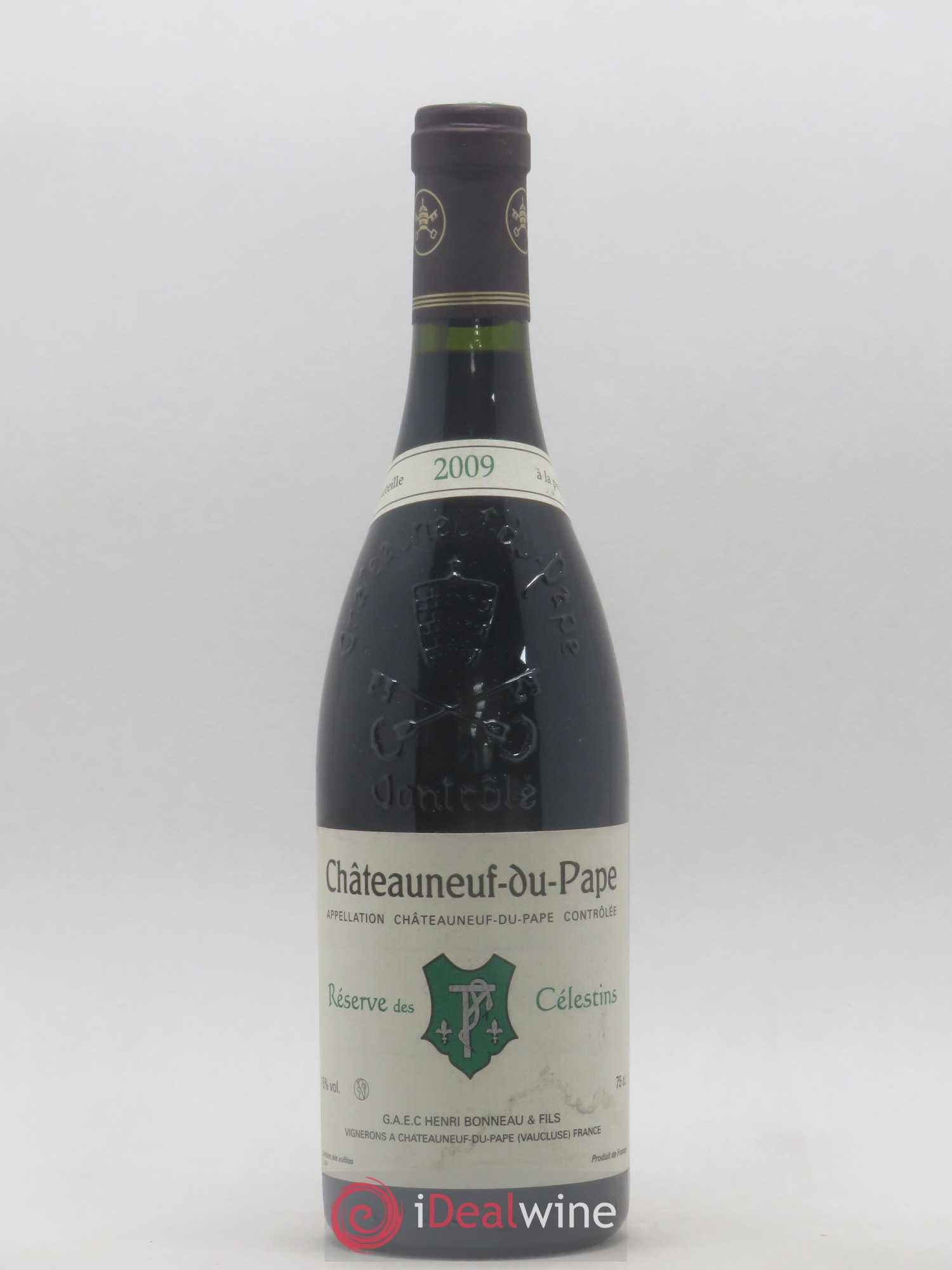Châteauneuf-du-Pape Réserve des Célestins Henri Bonneau & Fils 2009 - Lot de 1 bouteille - 0