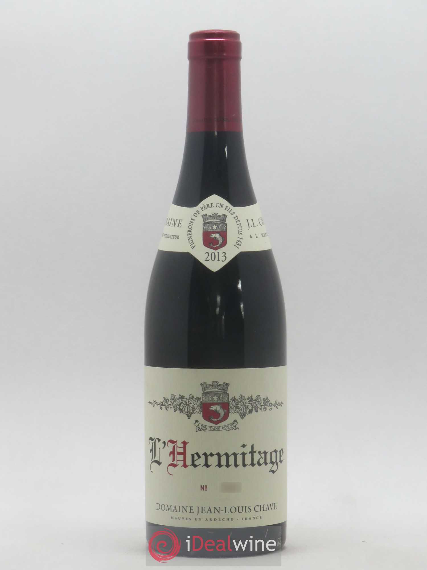 Hermitage Jean-Louis Chave 2013 - Lot de 1 bouteille - 0