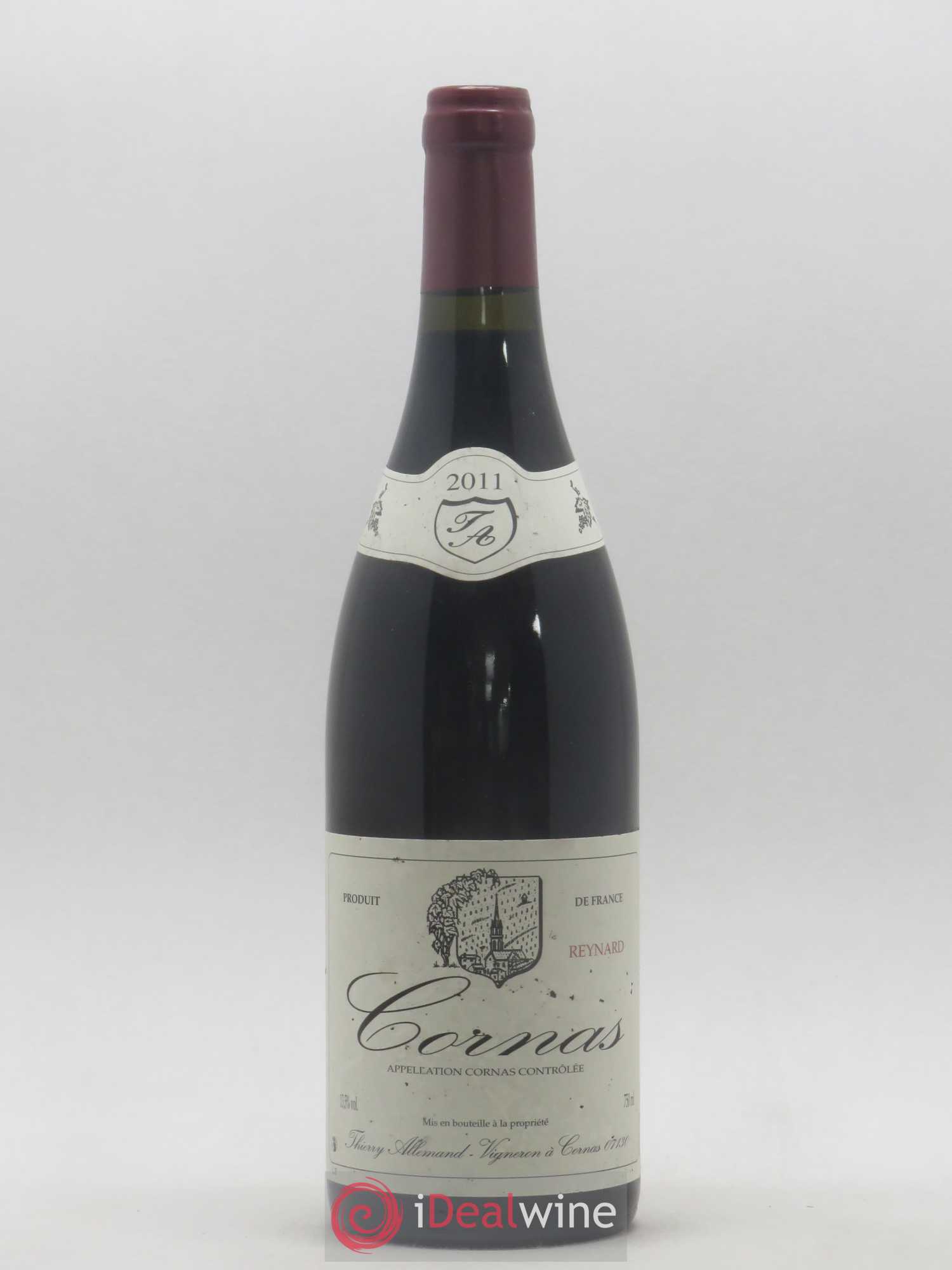 Cornas Reynard Thierry Allemand 2011 - Lot de 1 bouteille - 0