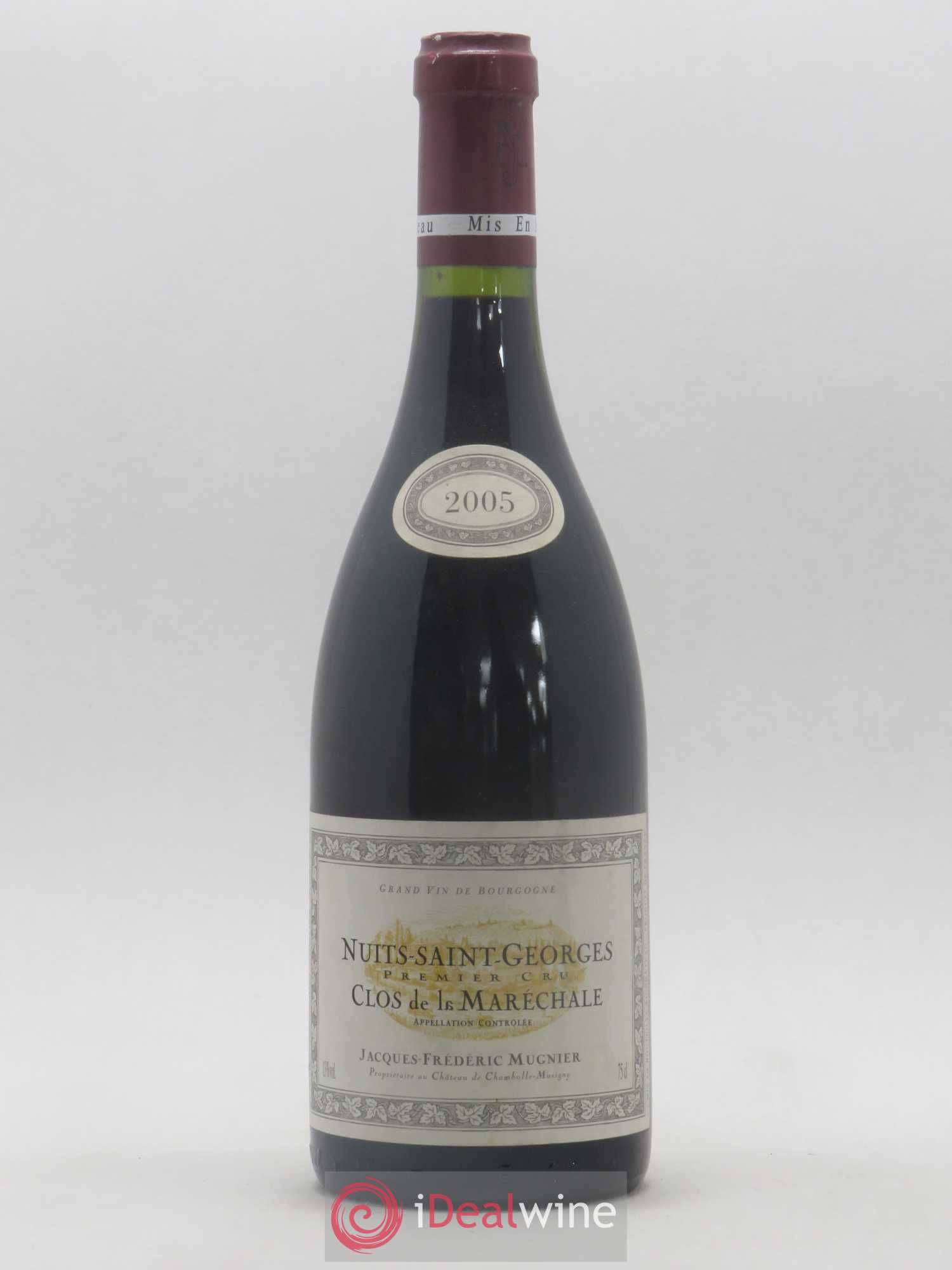 Nuits-Saint-Georges 1er Cru Clos de La Maréchale Jacques-Frédéric Mugnier 2005 - Lot de 1 bouteille - 0