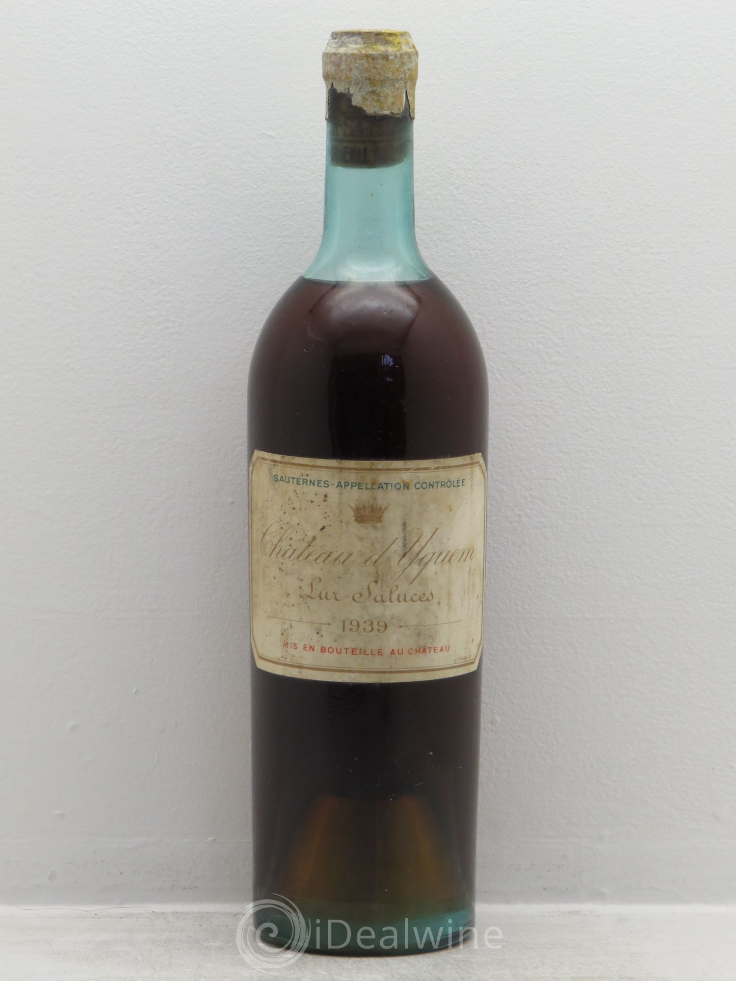 Château d' Yquem 1er Cru Classé Supérieur 1939 - Lotto di 1 bottiglia - 0