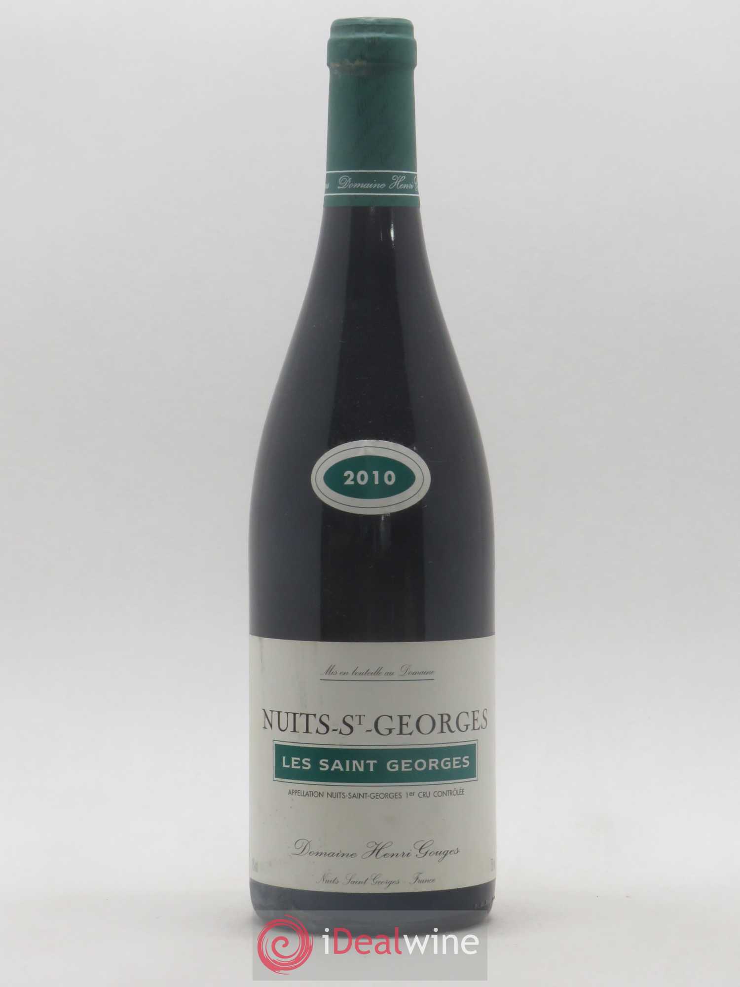 Nuits-Saint-Georges 1er Cru Les Saints Georges Henri Gouges 2010 - Lot de 1 bouteille - 0