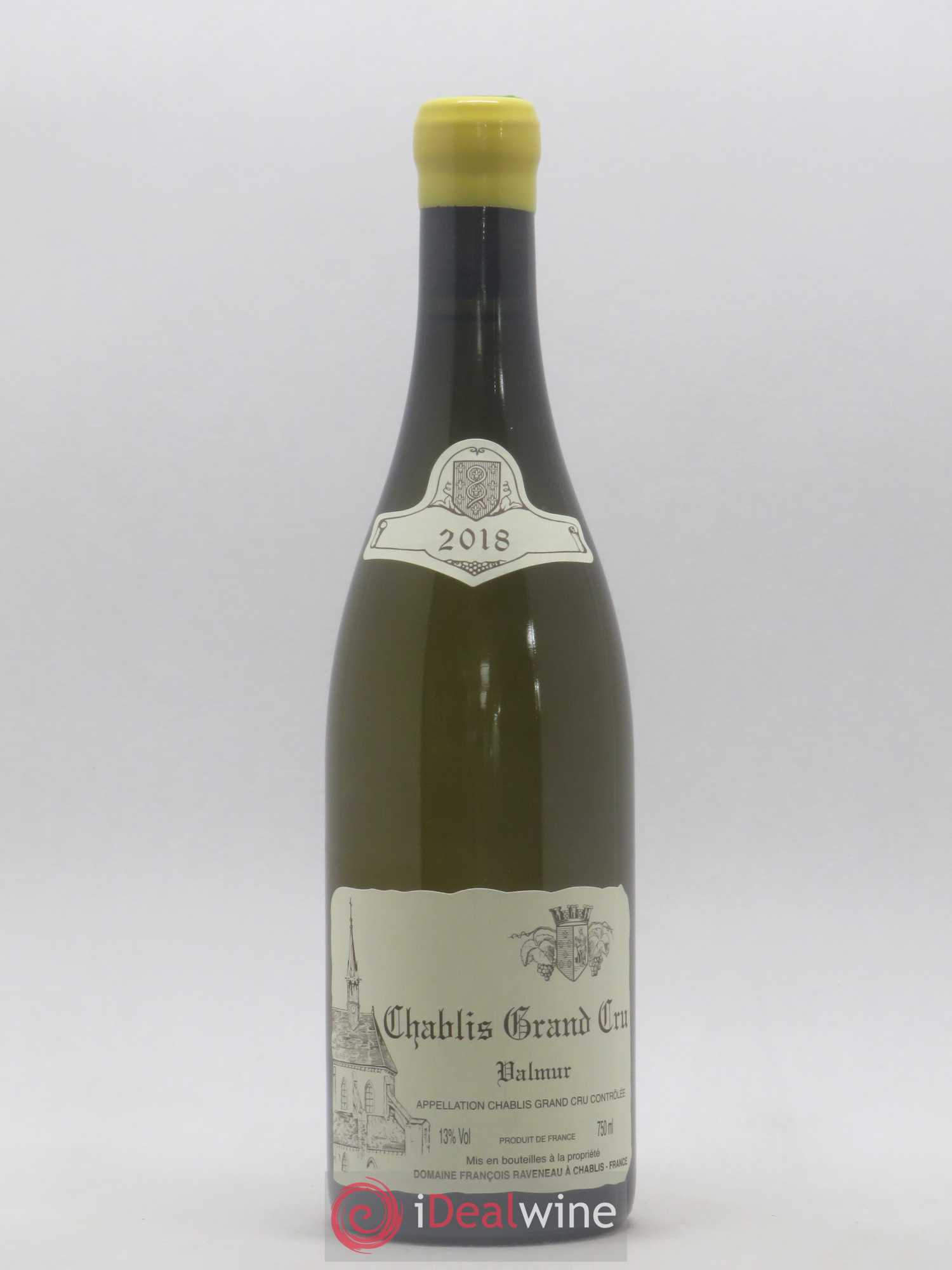 Chablis Grand Cru Valmur Raveneau (Domaine) 2018 - Lot de 1 bouteille - 0