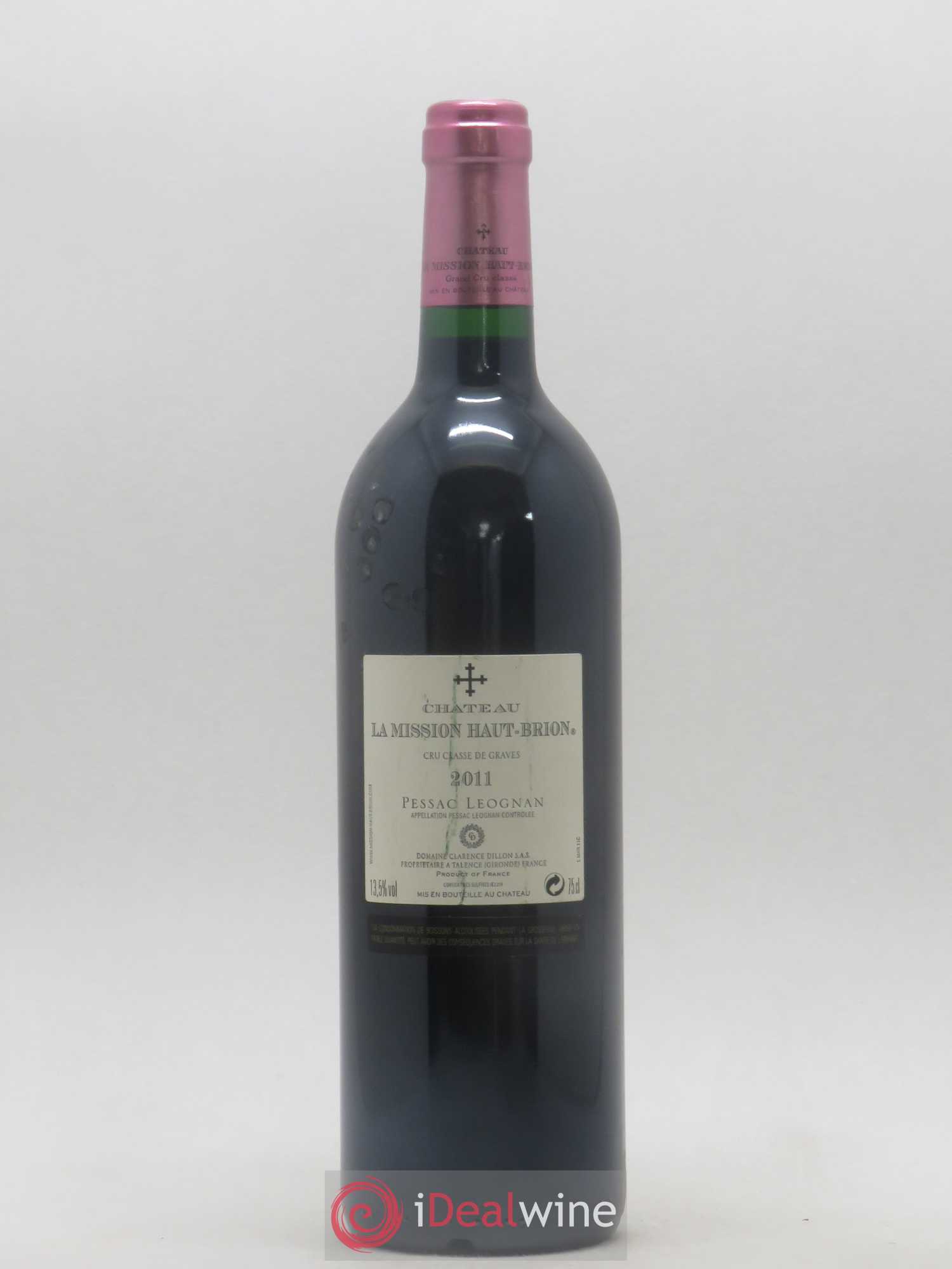 Château la Mission Haut-Brion Cru Classé de Graves 2011 - Lot de 1 bouteille - 1