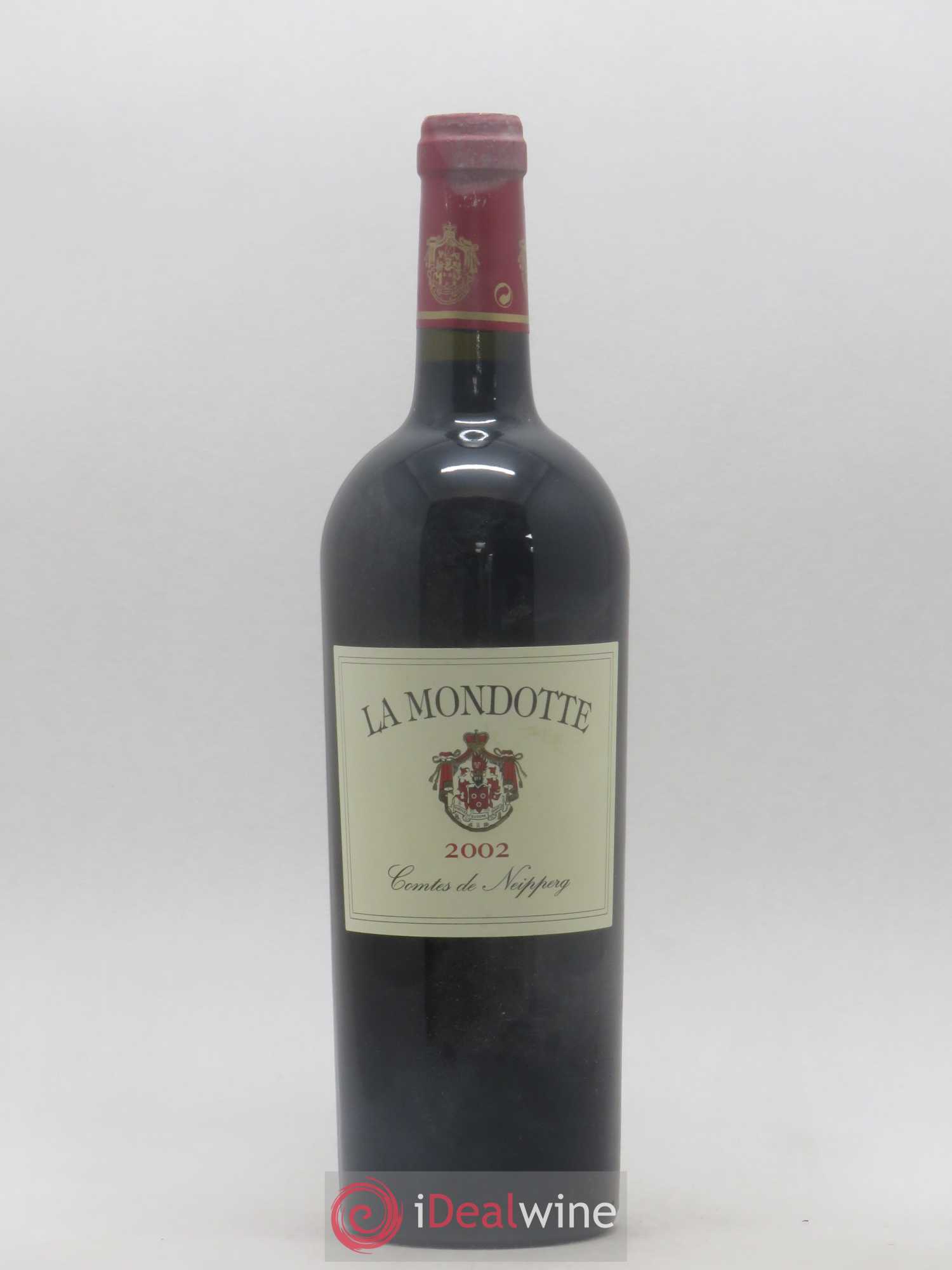 La Mondotte 1er Grand Cru Classé B depuis 2012 2002 - Lot de 1 bouteille - 0