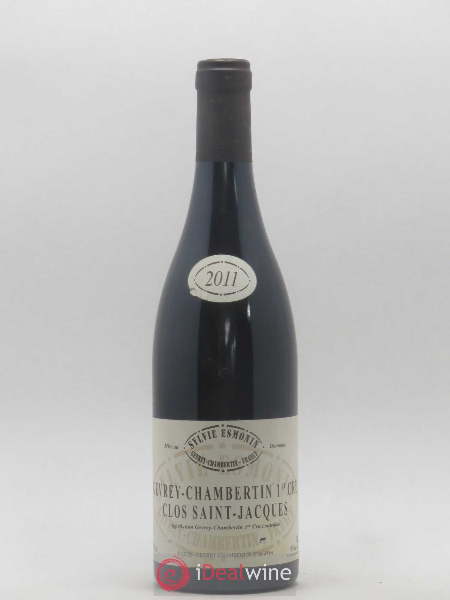 Gevrey-Chambertin 1er Cru Clos Saint Jacques Sylvie Esmonin 2011 - Lot de 1 bouteille - 0