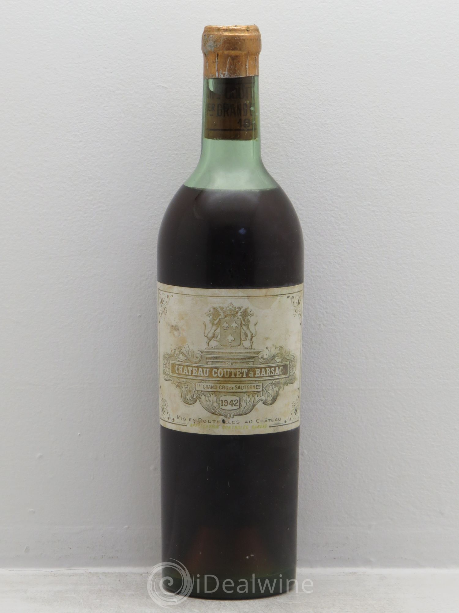 Château Coutet 1er Grand Cru Classé 1942 - Lotto di 1 bottiglia - 0