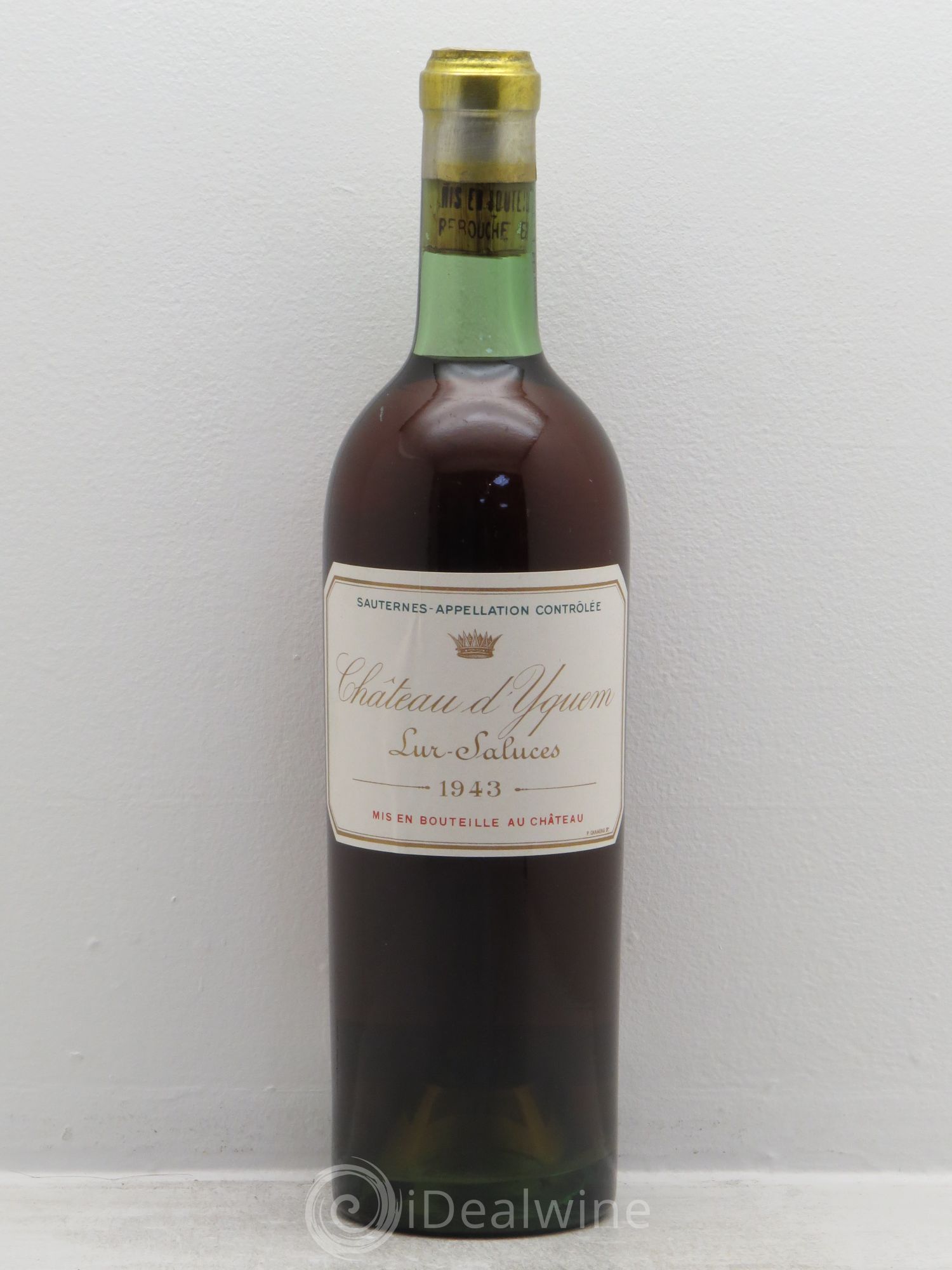 Château d' Yquem 1er Cru Classé Supérieur 1943 - Lotto di 1 bottiglia - 0