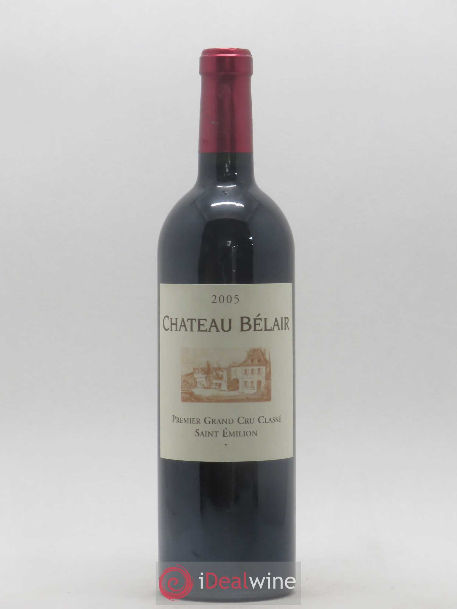 Château Belair (Belair-Monange) 1er Grand Cru Classé B 2005 - Lot de 1 bouteille - 0