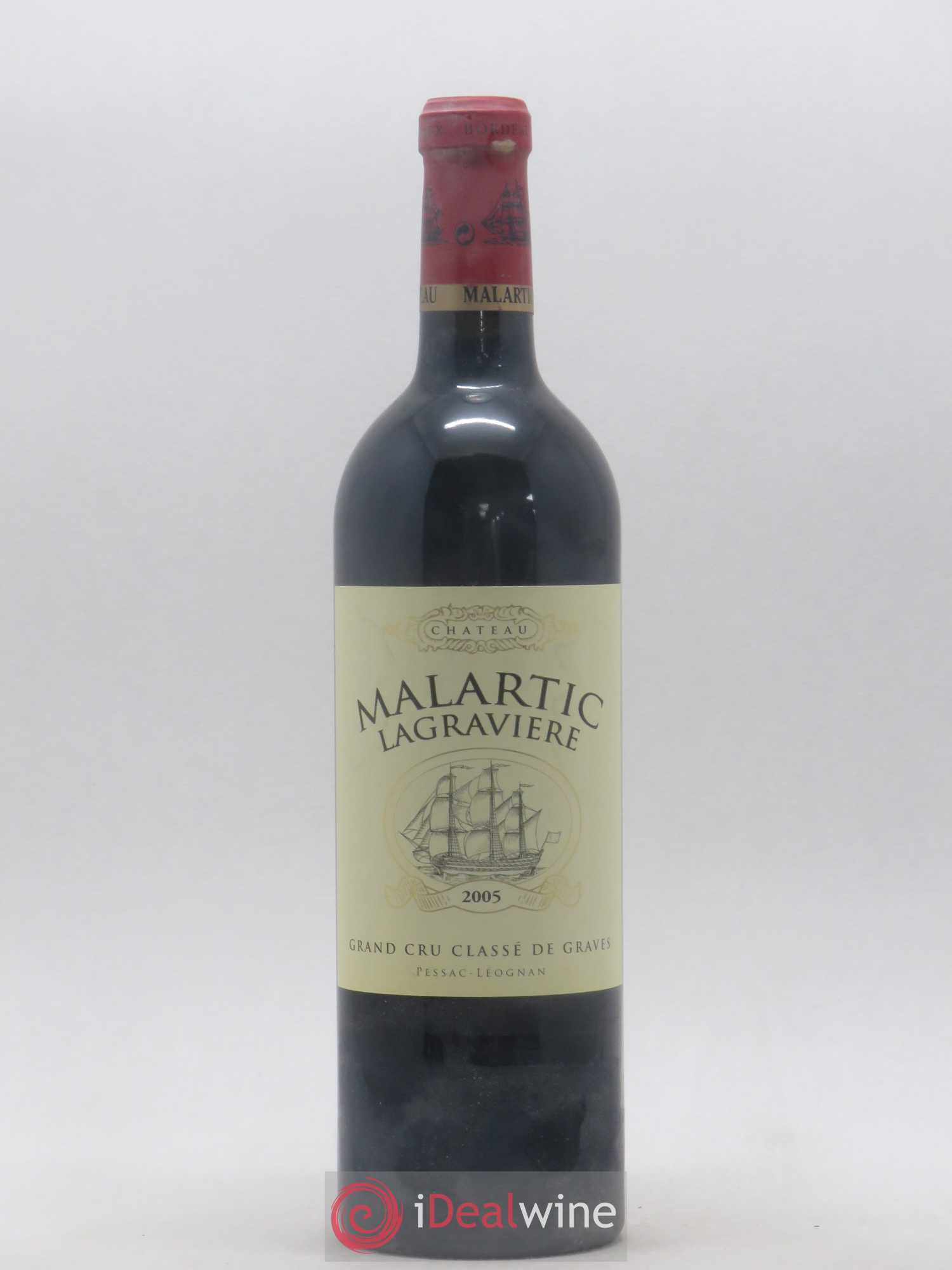 Château Malartic-Lagravière Cru Classé de Graves 2005 - Lot de 1 bouteille - 0