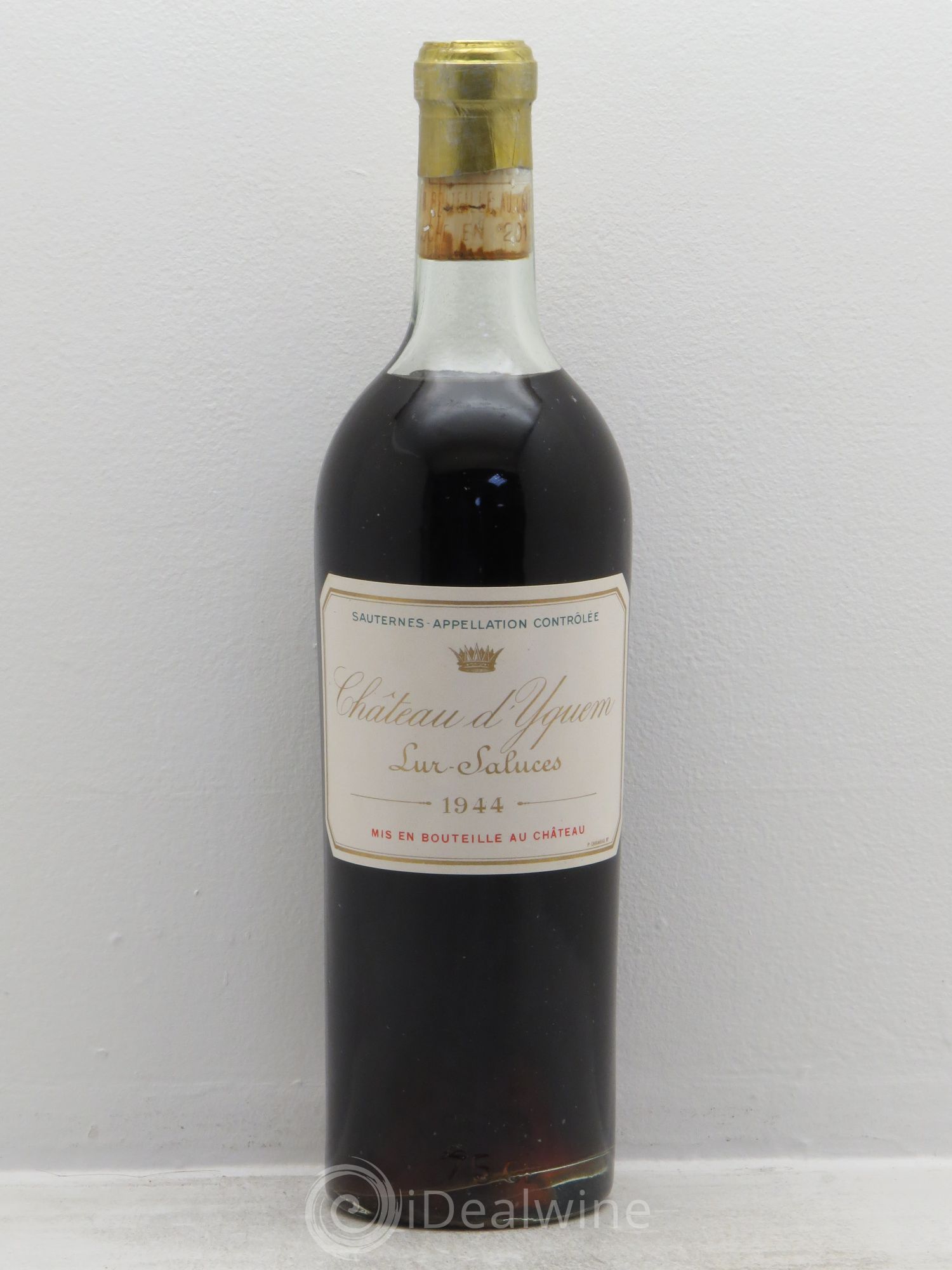 Château d' Yquem 1er Cru Classé Supérieur 1944 - Lotto di 1 bottiglia - 0