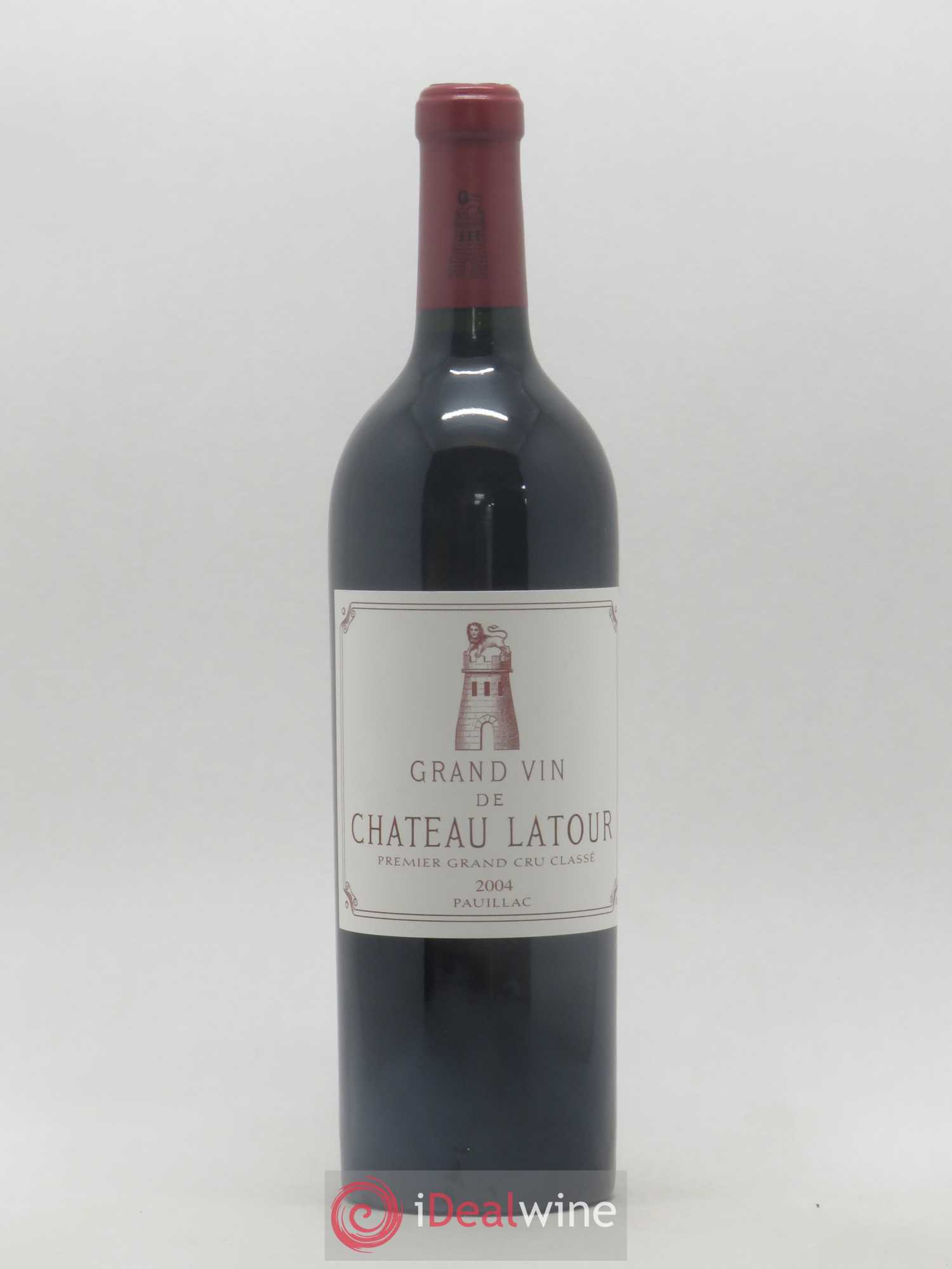 Château Latour 1er Grand Cru Classé 2004 - Lot de 1 bouteille - 0