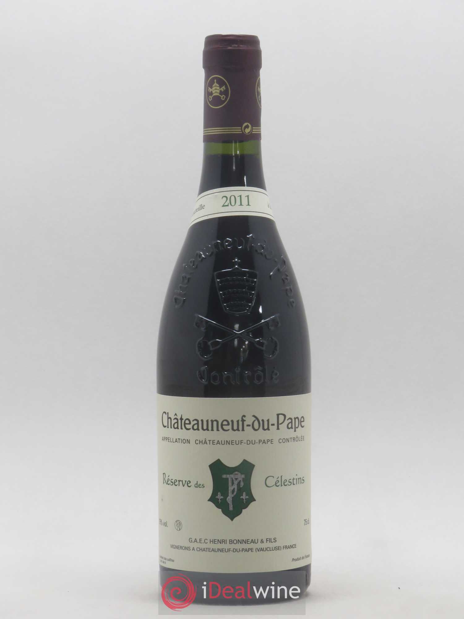 Châteauneuf-du-Pape Réserve des Célestins Henri Bonneau & Fils 2011 - Lot de 1 bouteille - 0