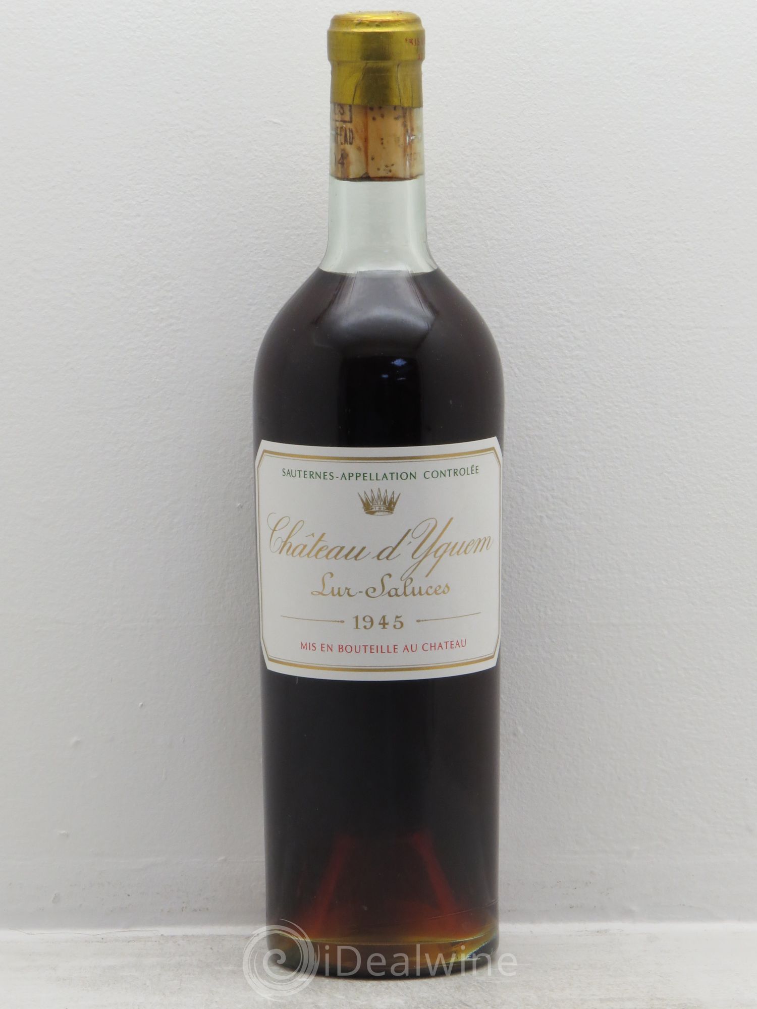 Château d' Yquem 1er Cru Classé Supérieur 1945 - Lotto di 1 bottiglia - 0