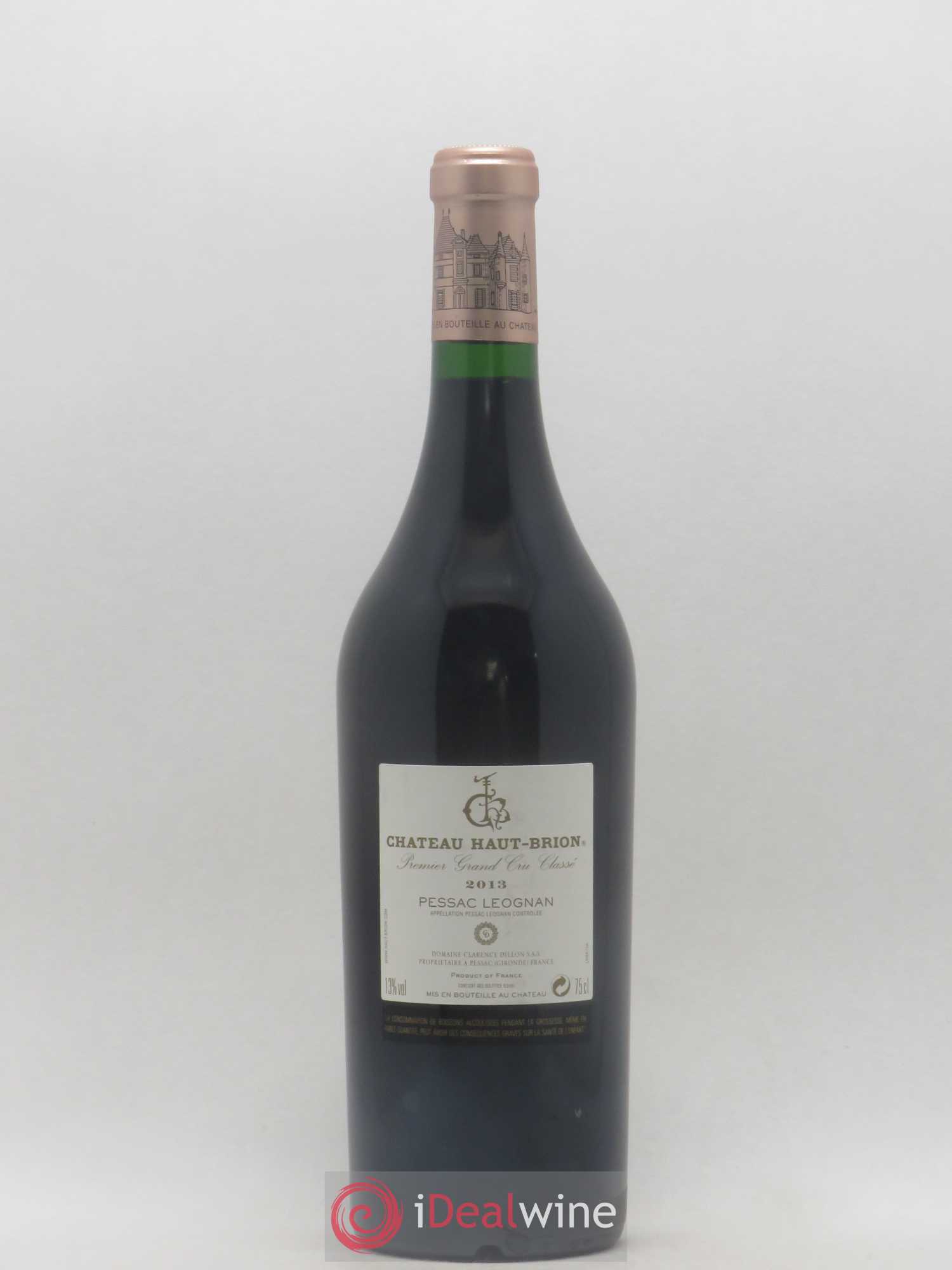 Château Haut Brion 1er Grand Cru Classé 2013 - Lot de 1 bouteille - 1