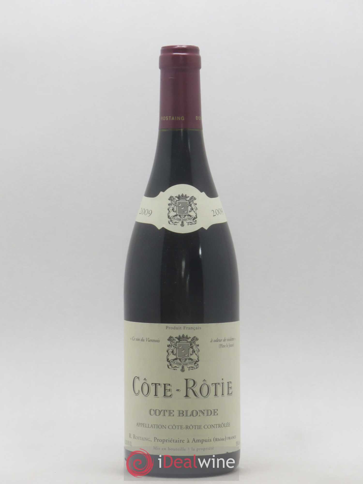 Côte-Rôtie Côte Blonde René Rostaing 2009 - Posten von 1 Flasche - 0