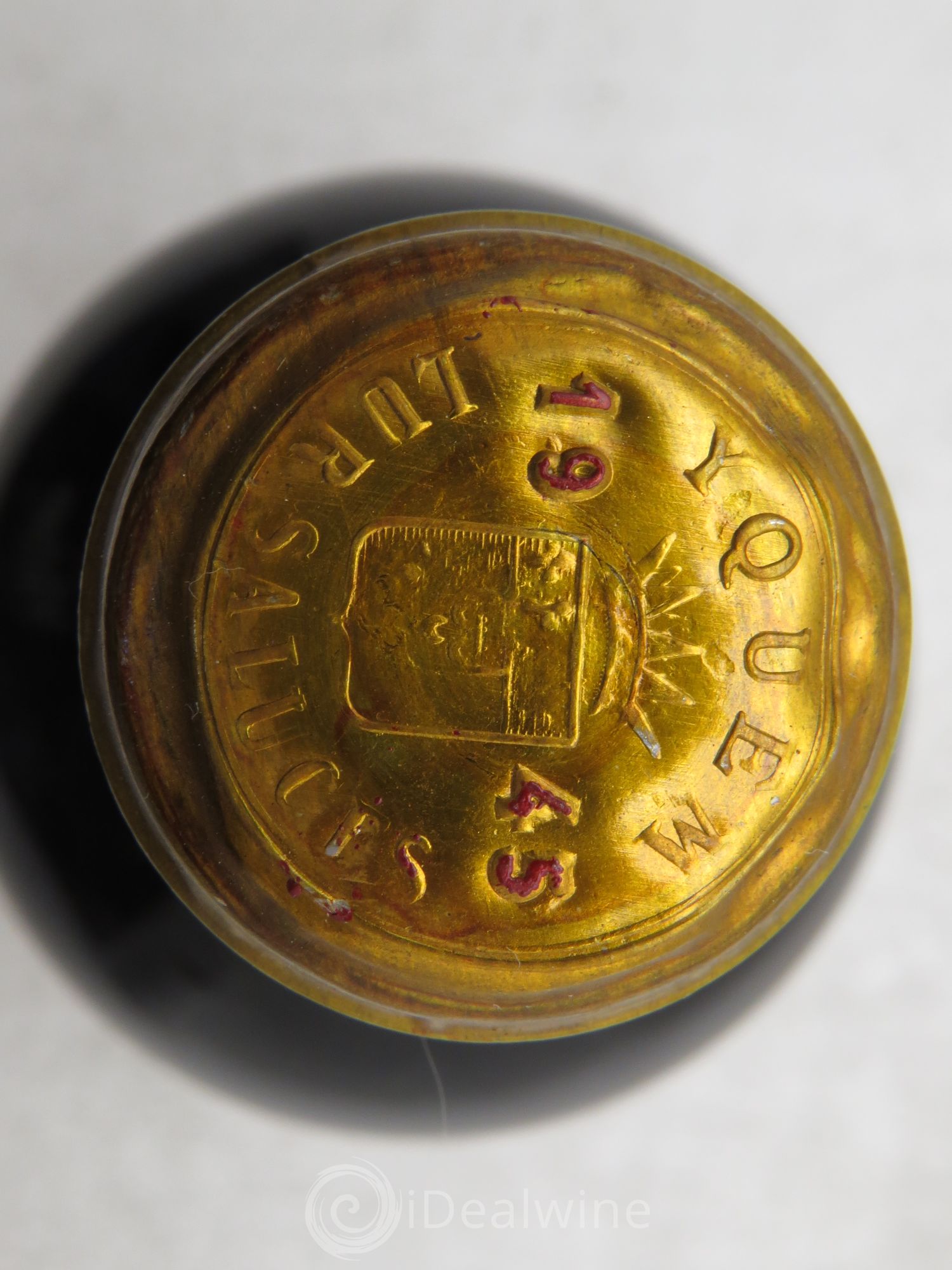 Château d' Yquem 1er Cru Classé Supérieur 1945 - Lotto di 1 bottiglia - 2