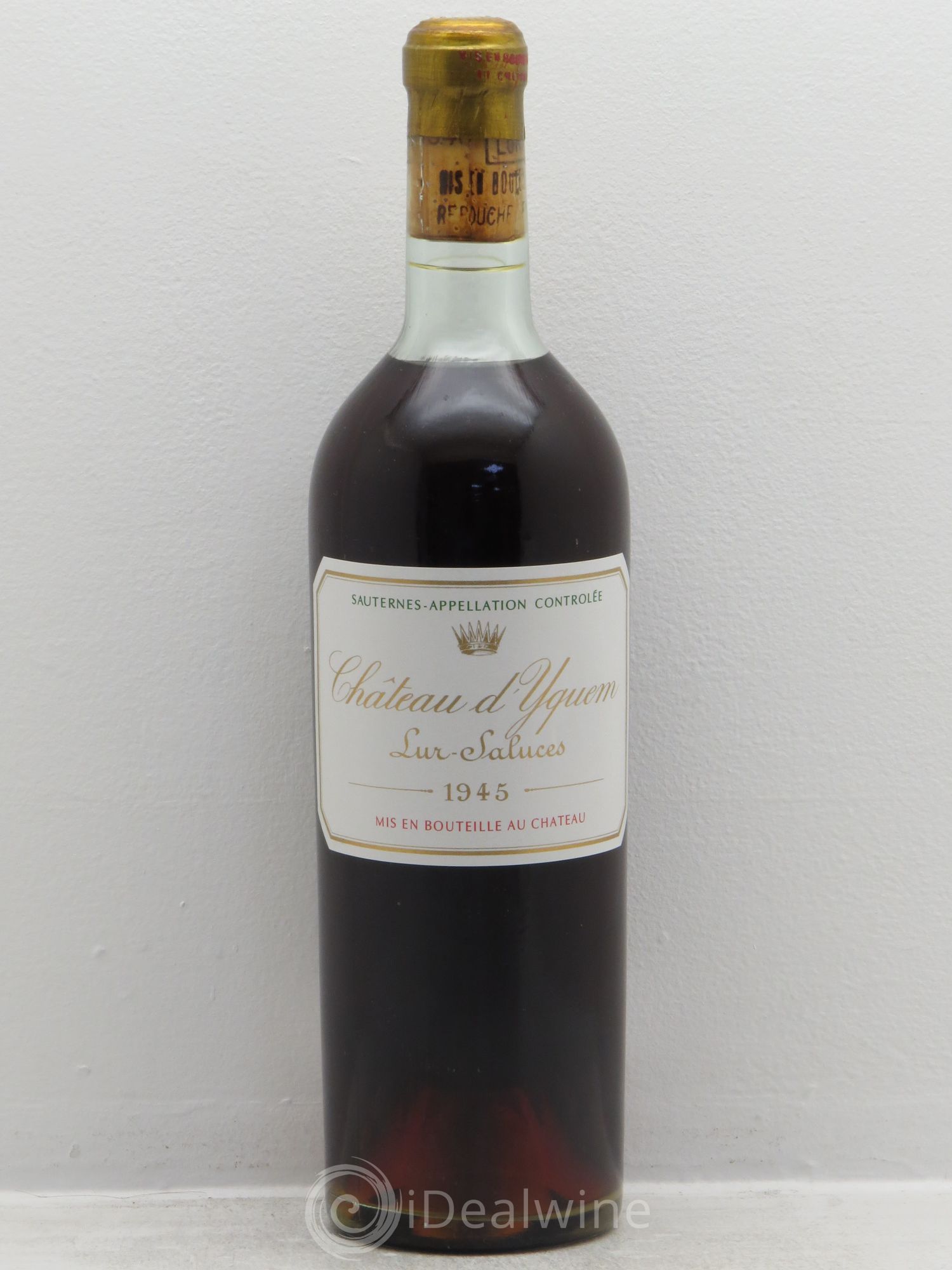 Château d' Yquem 1er Cru Classé Supérieur 1945 - Lotto di 1 bottiglia - 0