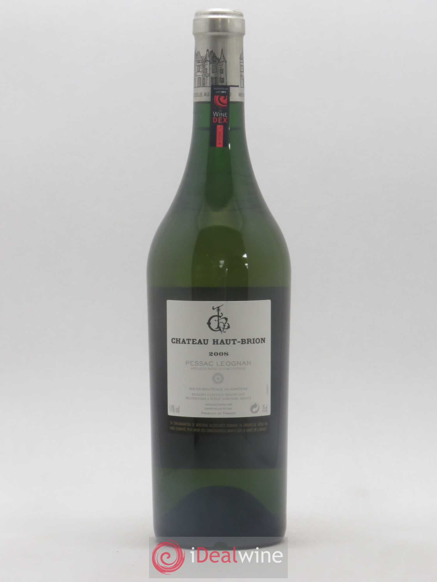 Château Haut Brion 2008 - Lot de 1 bouteille - 1