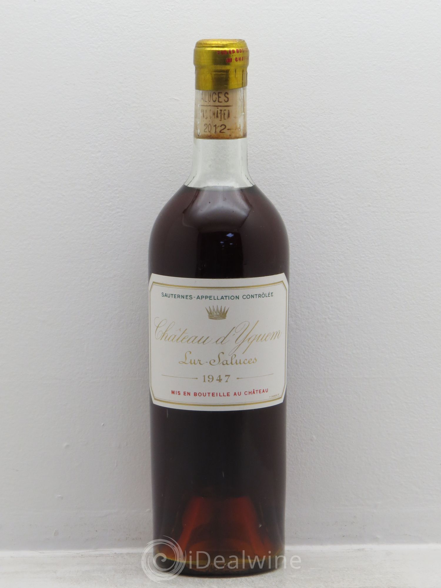 Château d' Yquem 1er Cru Classé Supérieur 1947 - Lotto di 1 bottiglia - 0