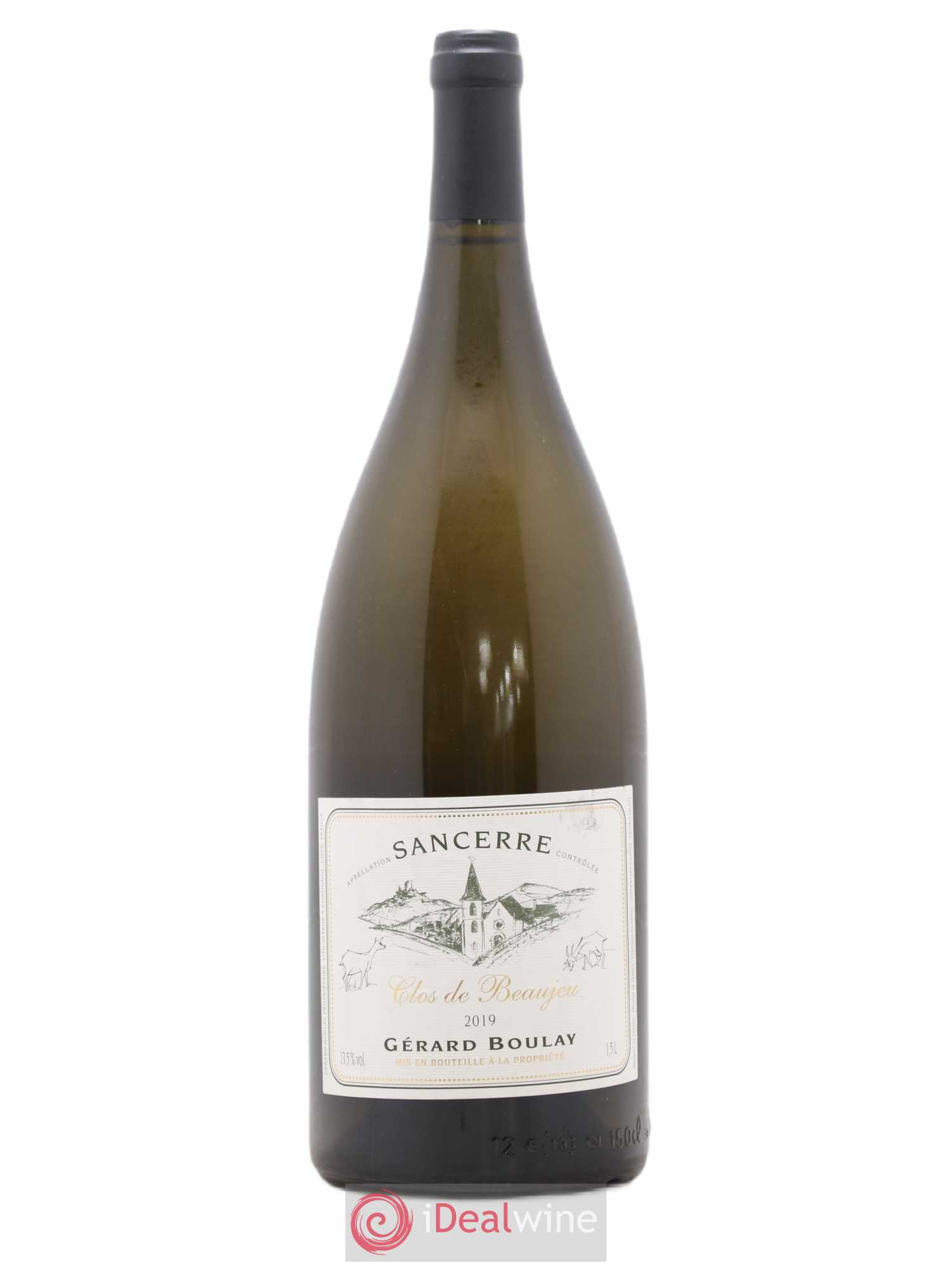 Sancerre Clos de Beaujeu Gérard Boulay 2019 - Lot de 1 magnum - 0