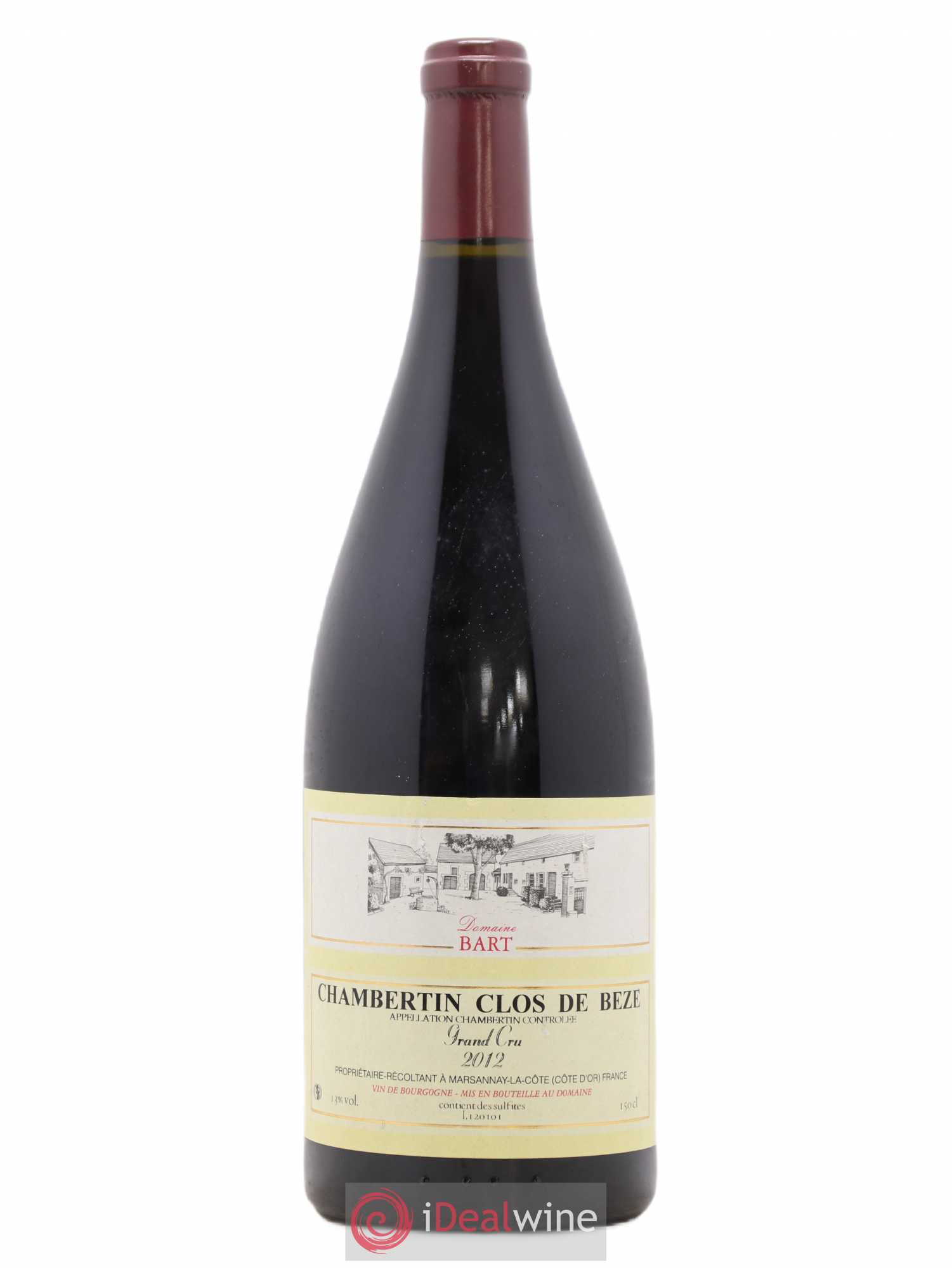 Chambertin Clos de Bèze Grand Cru Bart (Domaine) 2012 - Lot de 1 magnum - 0
