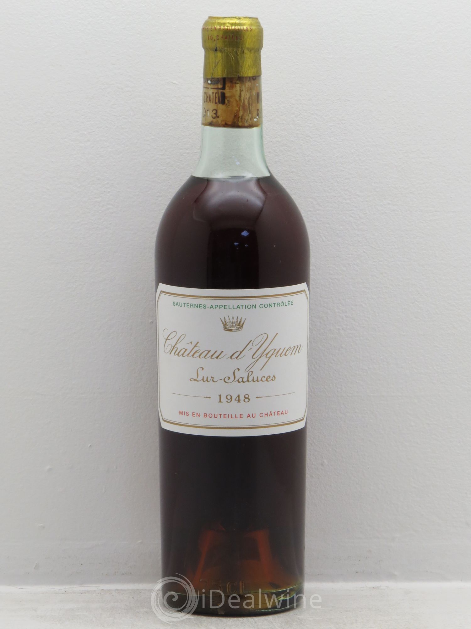 Château d' Yquem 1er Cru Classé Supérieur 1948 - Lotto di 1 bottiglia - 0