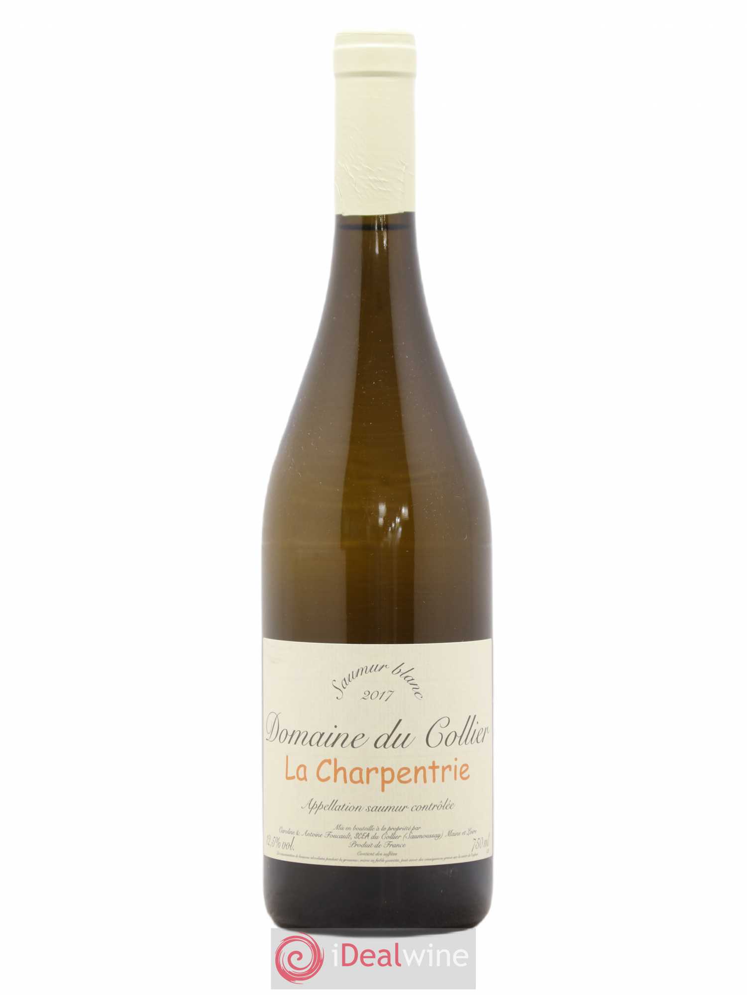 Saumur La Charpentrie Domaine du Collier 2017 - Lot de 1 bouteille - 0