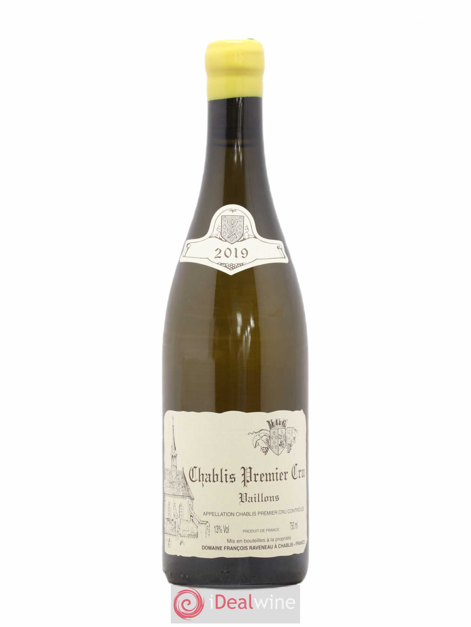 Chablis 1er Cru Vaillons Raveneau (Domaine) 2019 - Lot de 1 bouteille - 0
