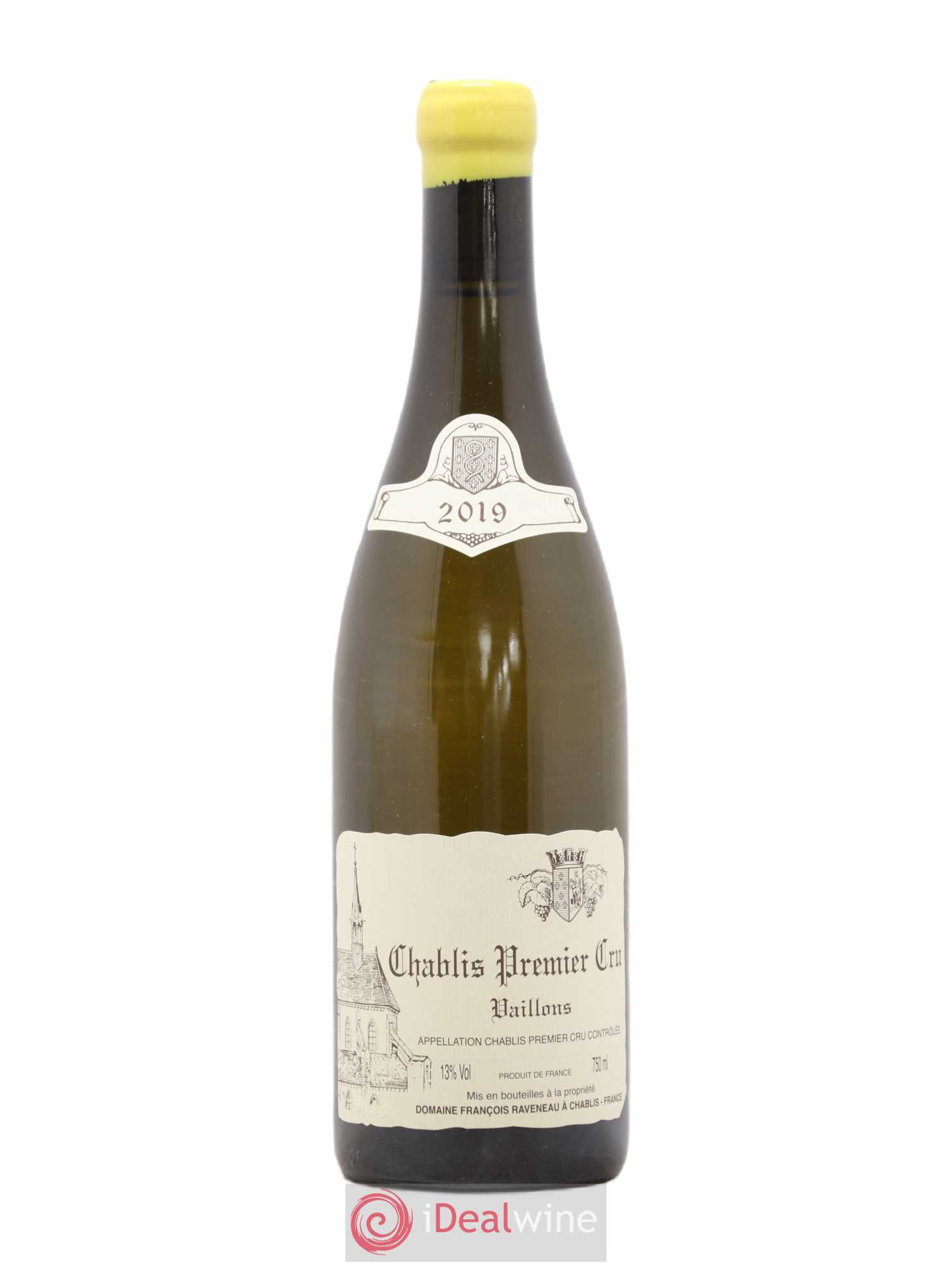 Chablis 1er Cru Vaillons Raveneau (Domaine) 2019 - Lot de 1 bouteille - 0