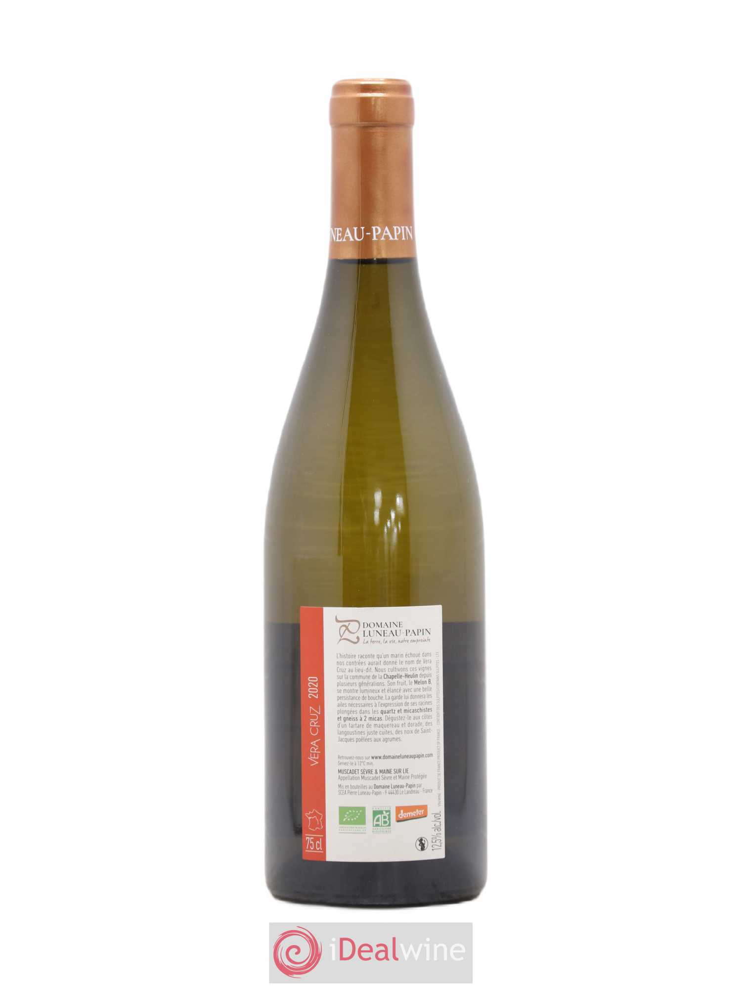 Muscadet-Sèvre-et-Maine Vera Cruz Luneau-Papin 2020 - Lot de 1 bouteille - 1