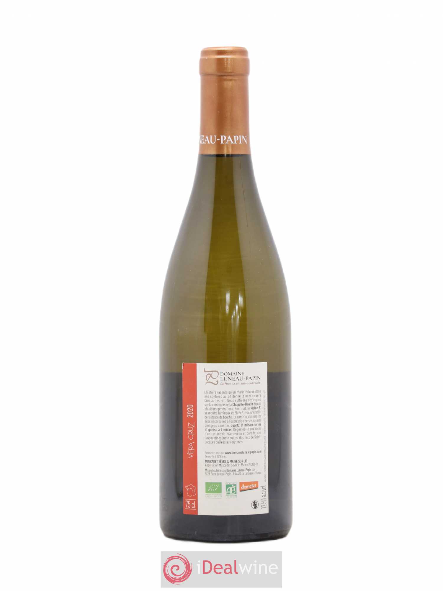 Muscadet-Sèvre-et-Maine Vera Cruz Luneau-Papin 2020 - Lot de 1 bouteille - 1