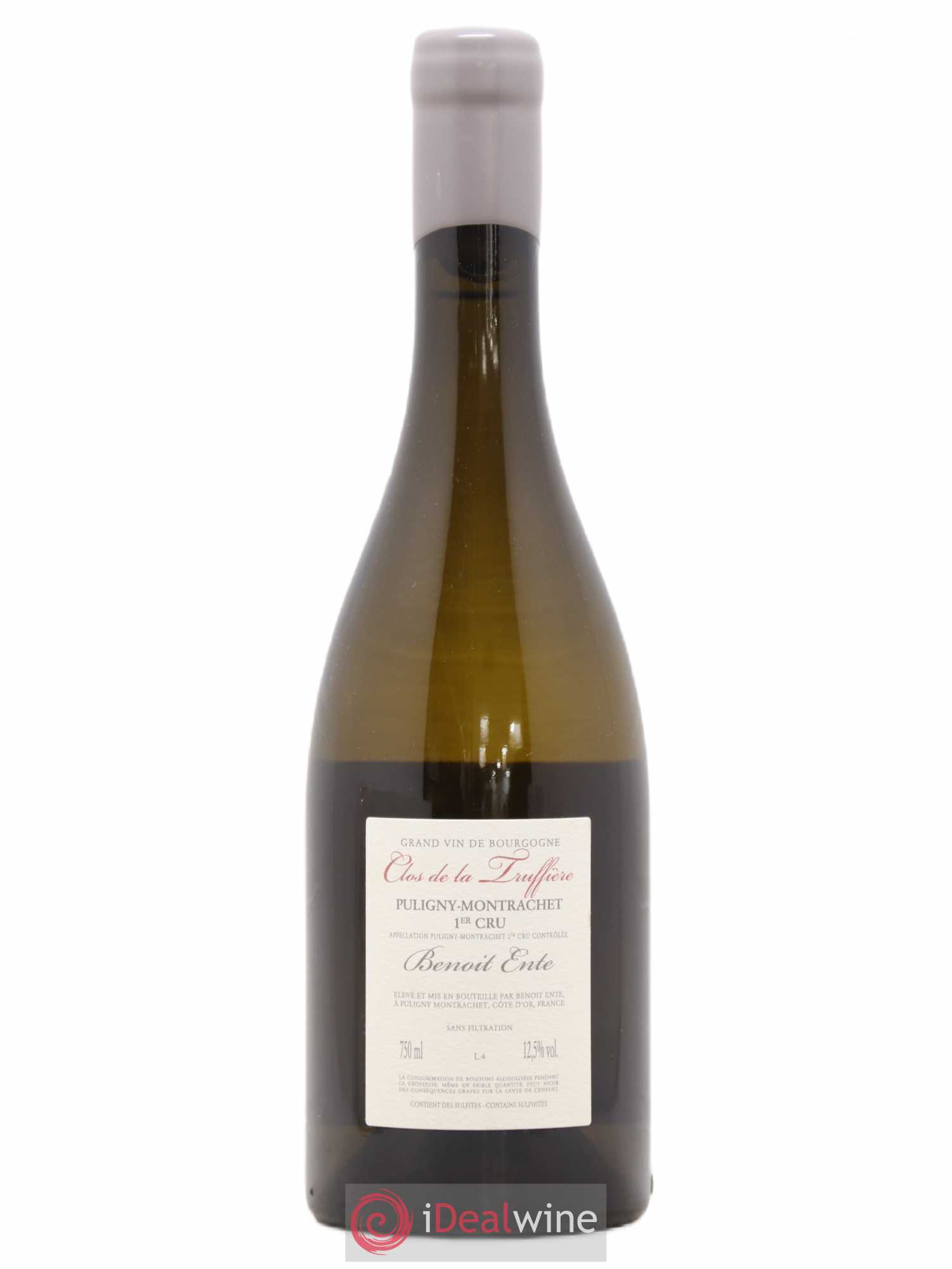 Puligny-Montrachet 1er Cru Clos de la Truffière Benoit Ente 2015 - Lot de 1 bouteille - 1