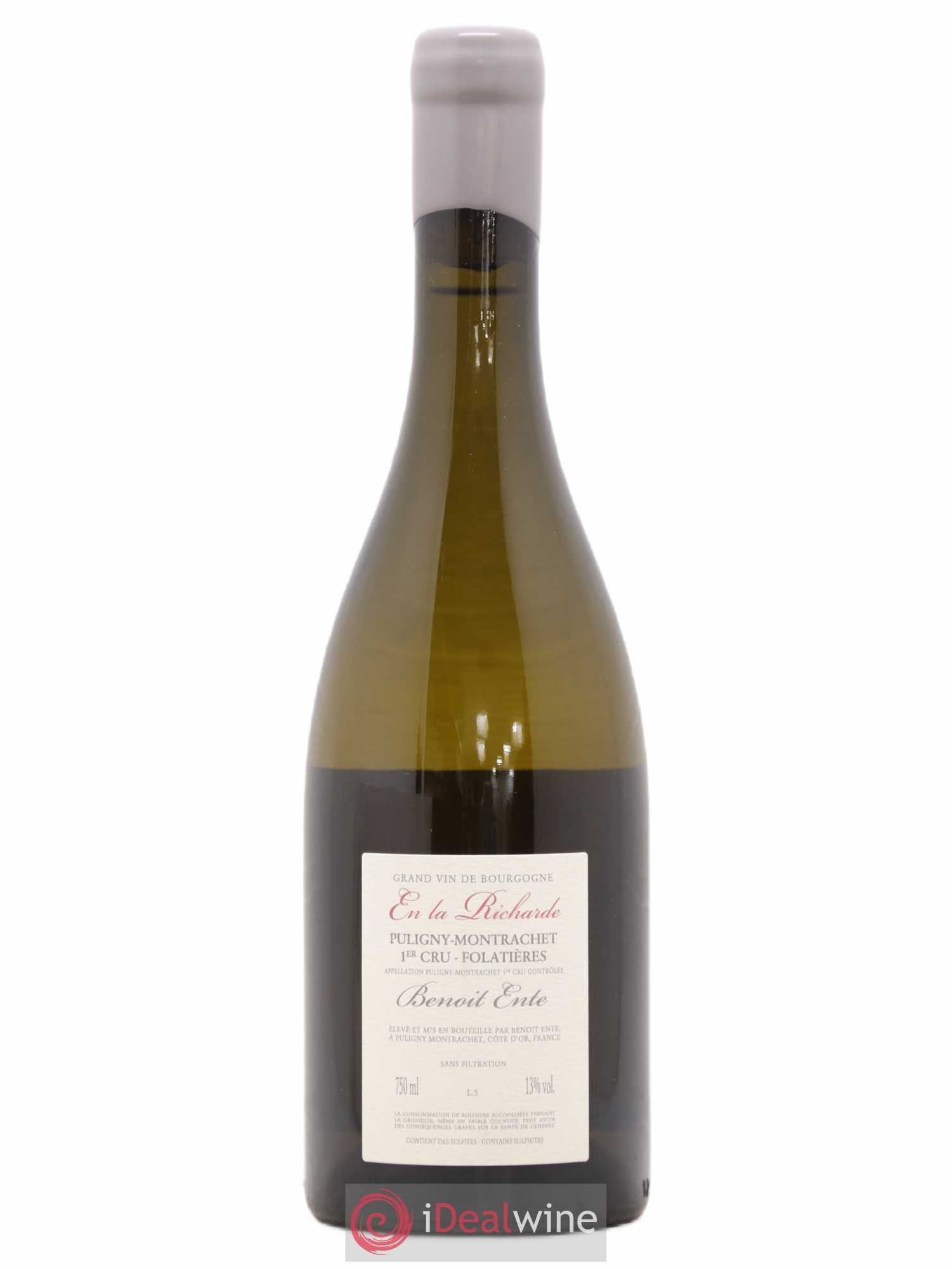 Puligny-Montrachet 1er Cru Folatières En la Richarde Benoit Ente 2015 - Posten von 1 Flasche - 1