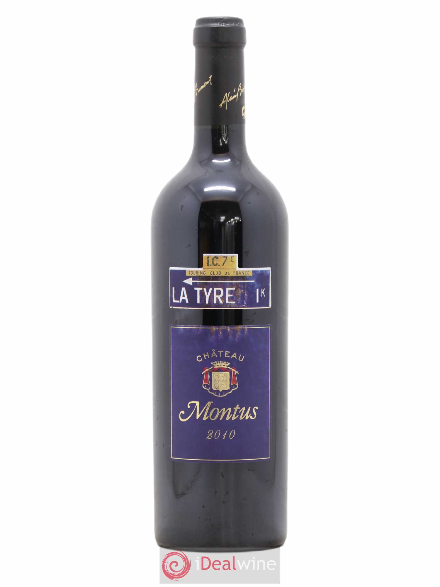 Madiran Château Montus-La Tyre Alain Brumont 2010 - Lot de 1 bouteille - 0
