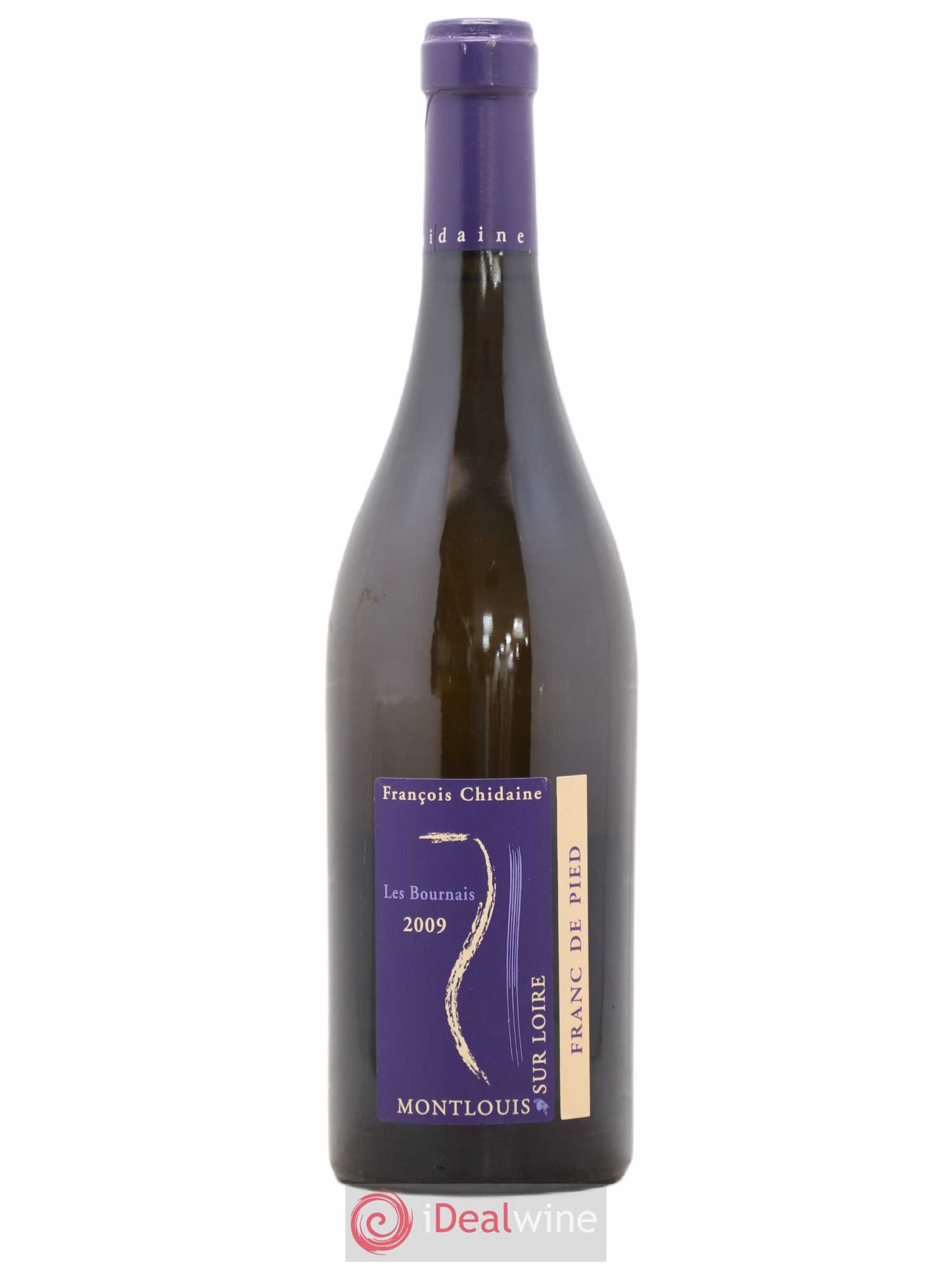 Montlouis-sur-Loire Les Bournais Franc de Pied François Chidaine 2009 - Lot de 1 bouteille - 0