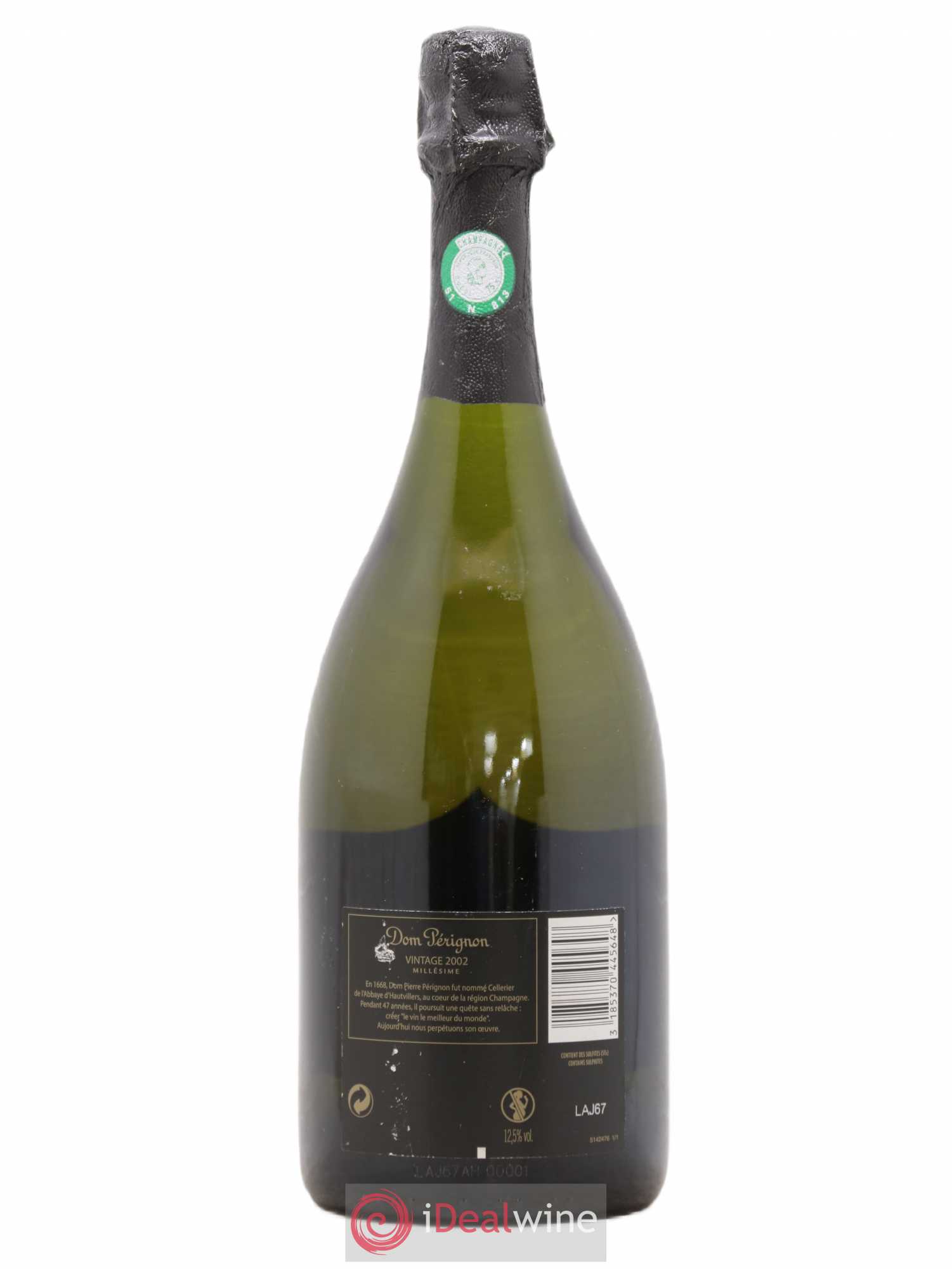 2eme Plénitude (P2) Dom Pérignon 2002 - Lot de 1 bouteille - 1
