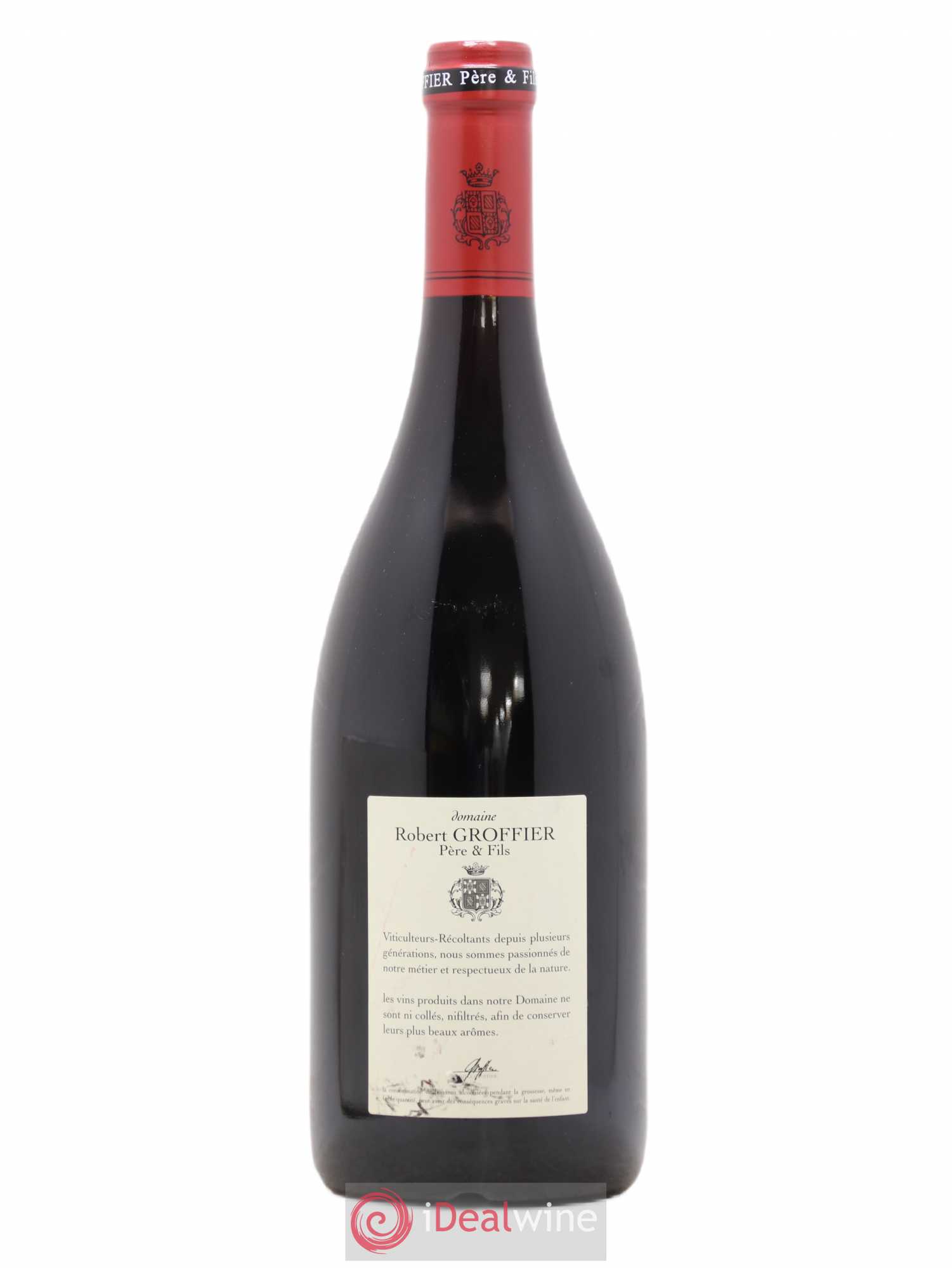 Chambolle-Musigny 1er Cru Les Amoureuses Robert Groffier Père & Fils (Domaine) 2013 - Lot de 1 bouteille - 1
